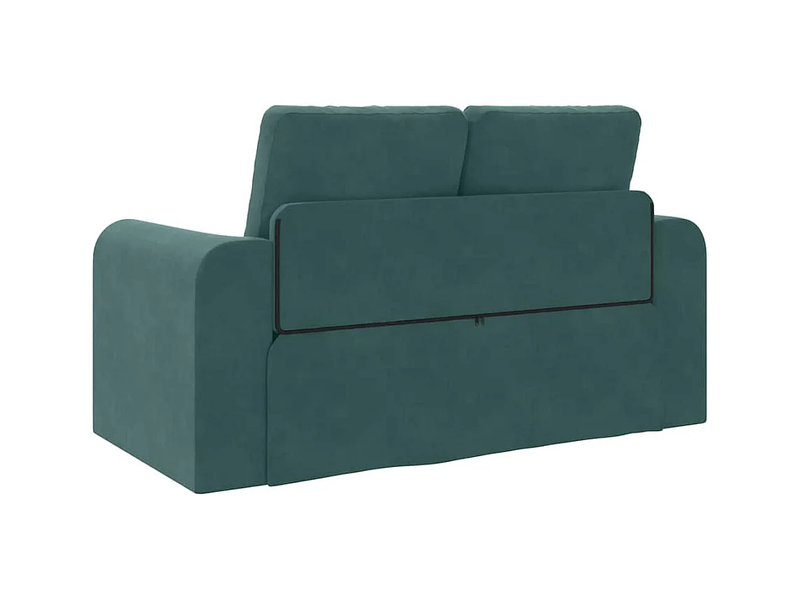 Canapé-Lit Vert foncé 148 x 71 x 83 cm Velours