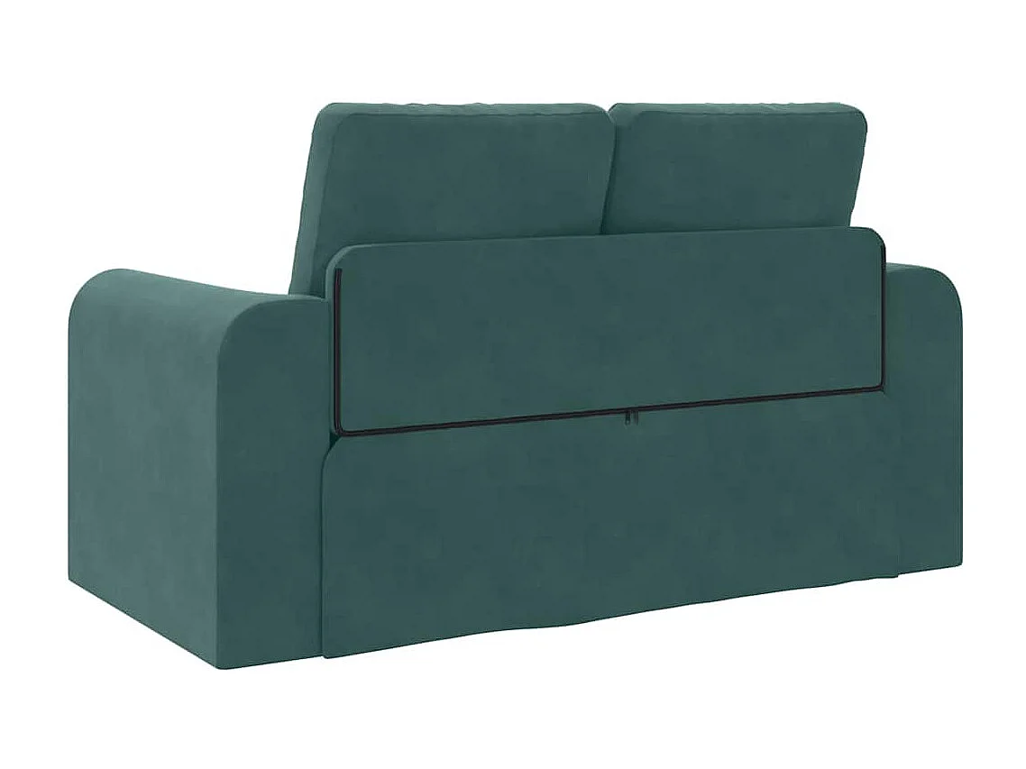 Sofá-Cama Verde Escuro 148 x 71 x 83 cm Veludo