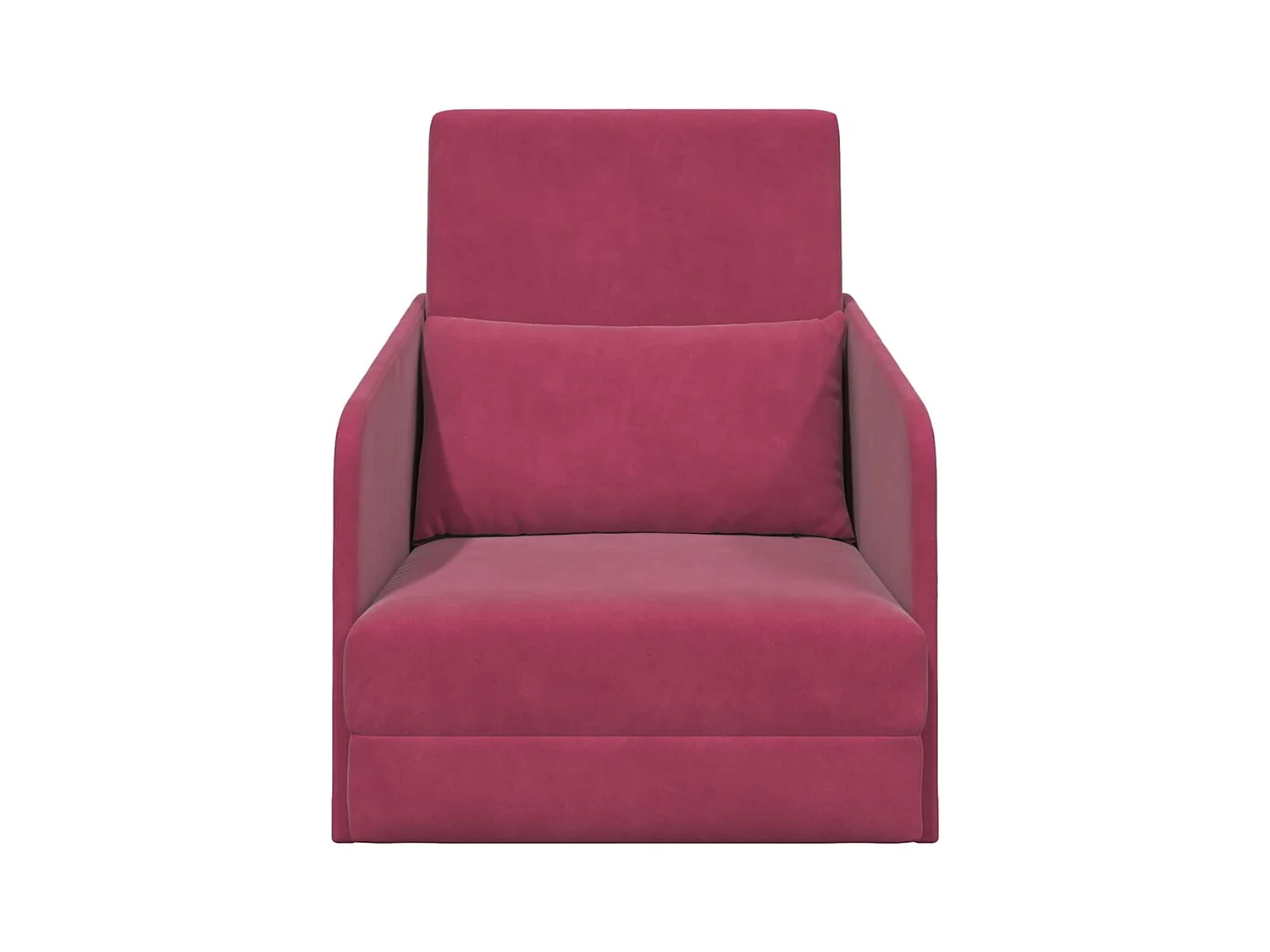 Canapé-Lit Bordeaux 65 x 80 x 83 cm Velours