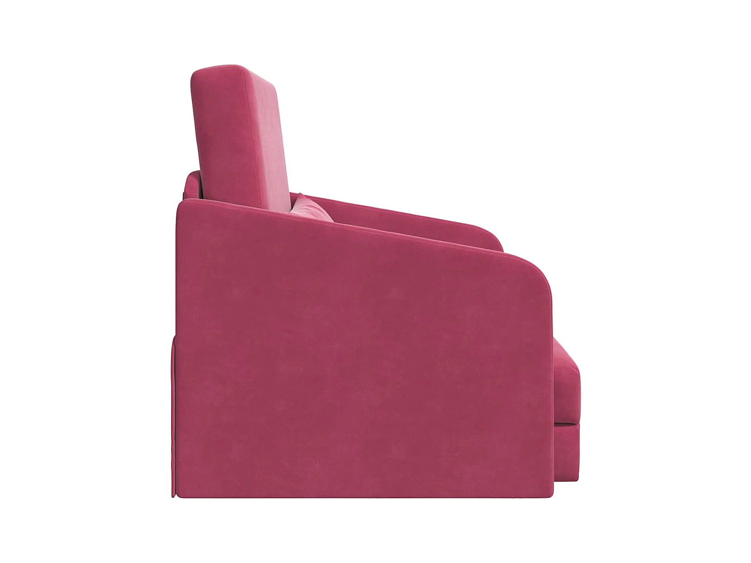 Canapé-Lit Bordeaux 65 x 80 x 83 cm Velours