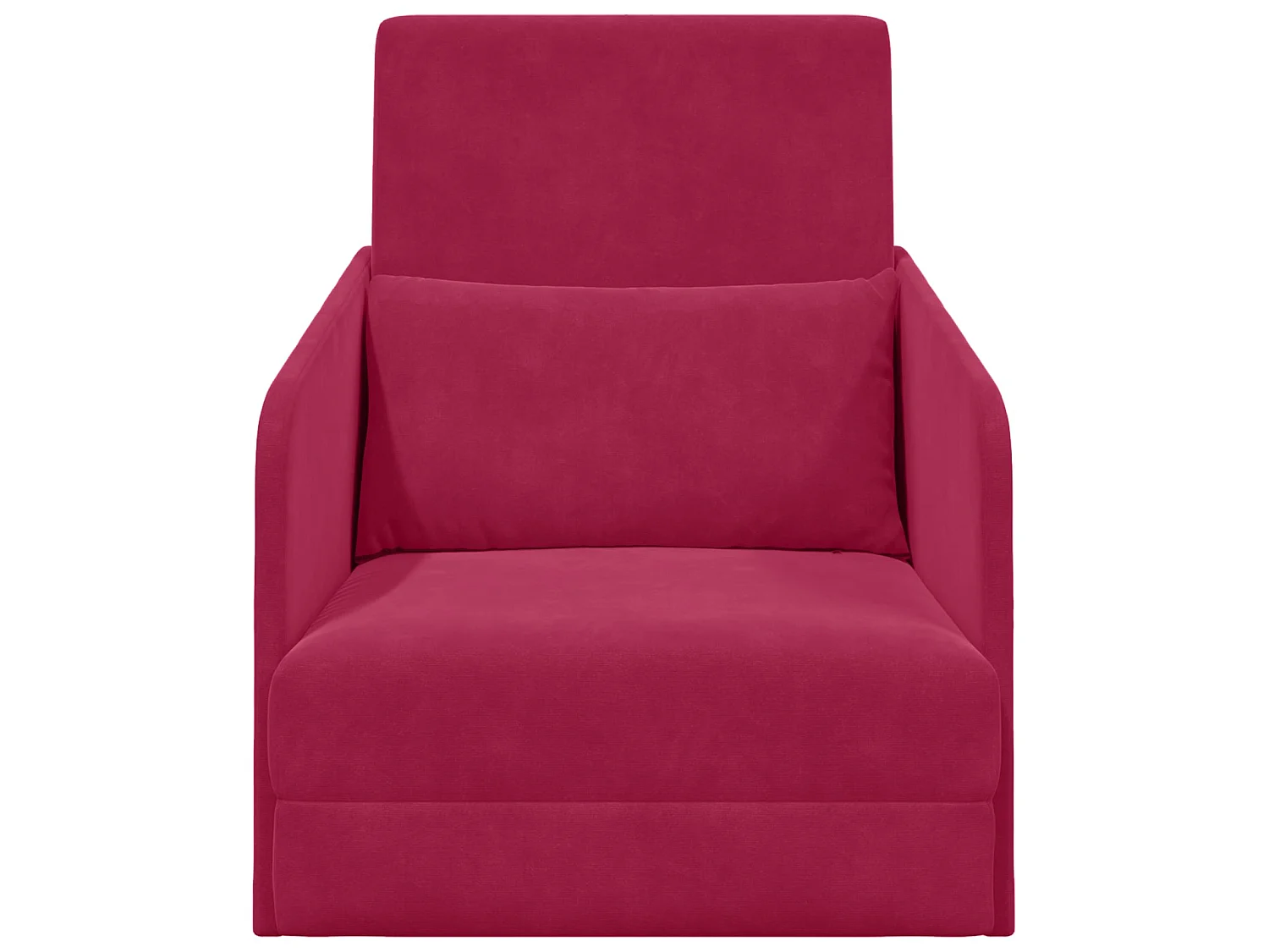 Canapé-Lit Bordeaux 65 x 80 x 83 cm Velours