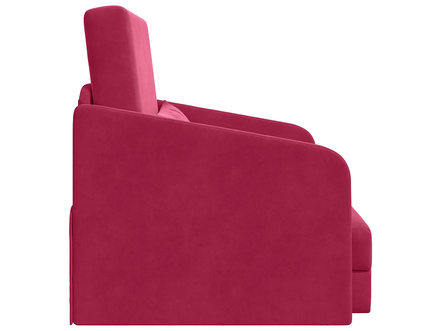Canapé-Lit Bordeaux 65 x 80 x 83 cm Velours