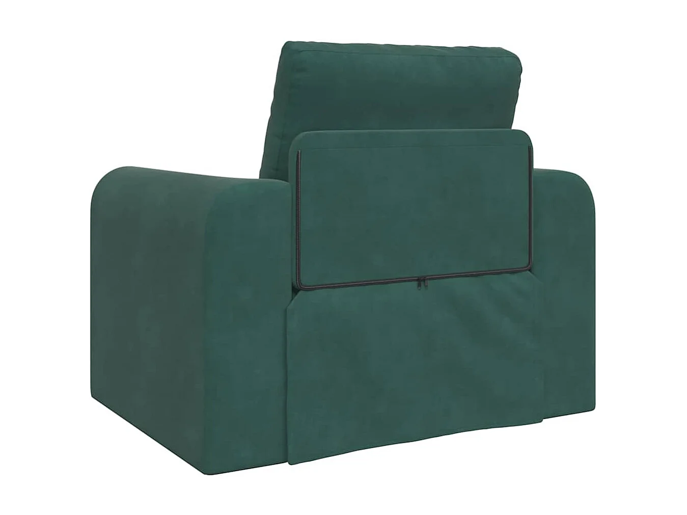 Sofá-Cama Verde Escuro 98 x 71 x 83 cm Veludo