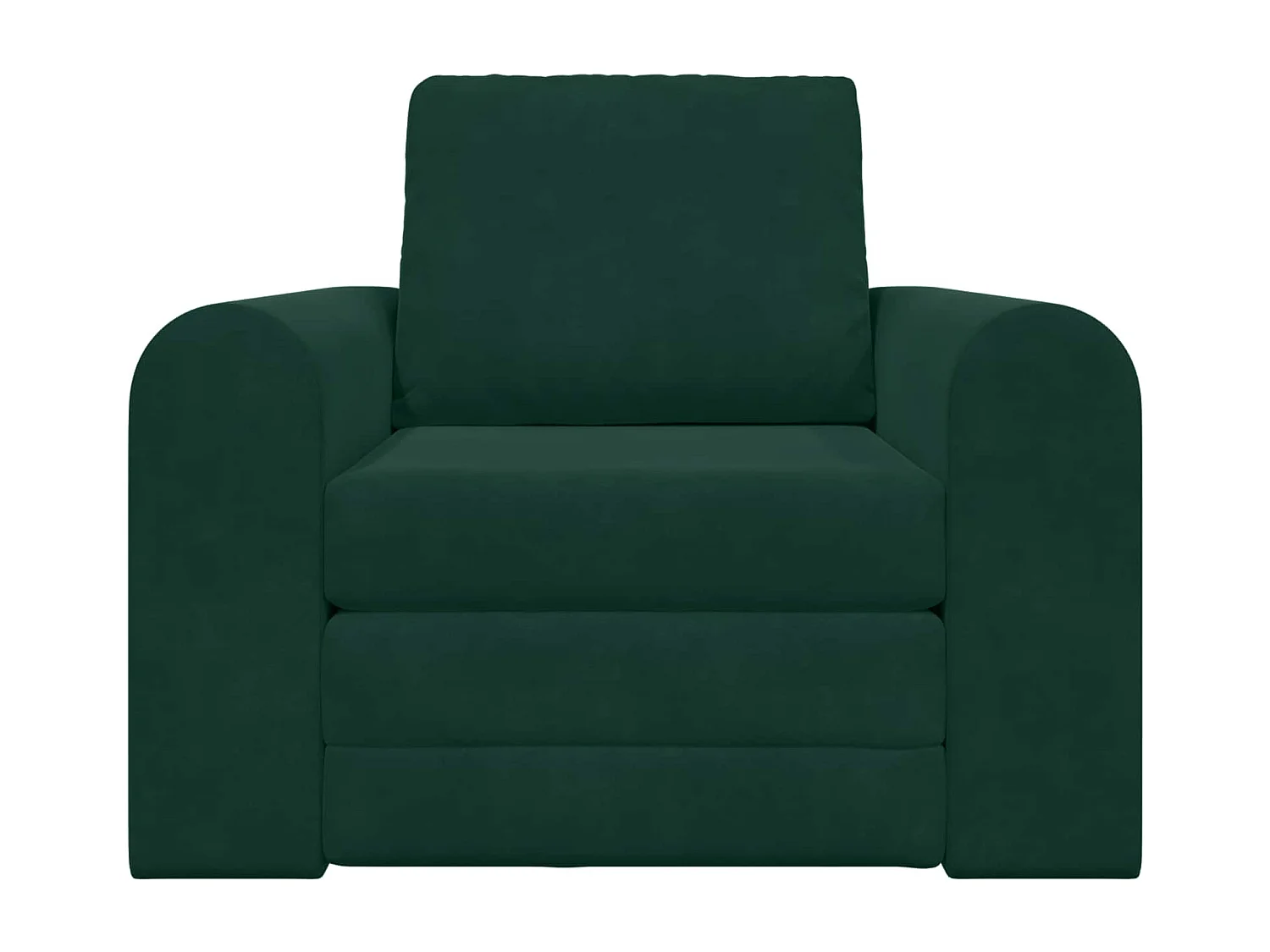 Canapé-Lit Vert foncé 98 x 71 x 83 cm Velours