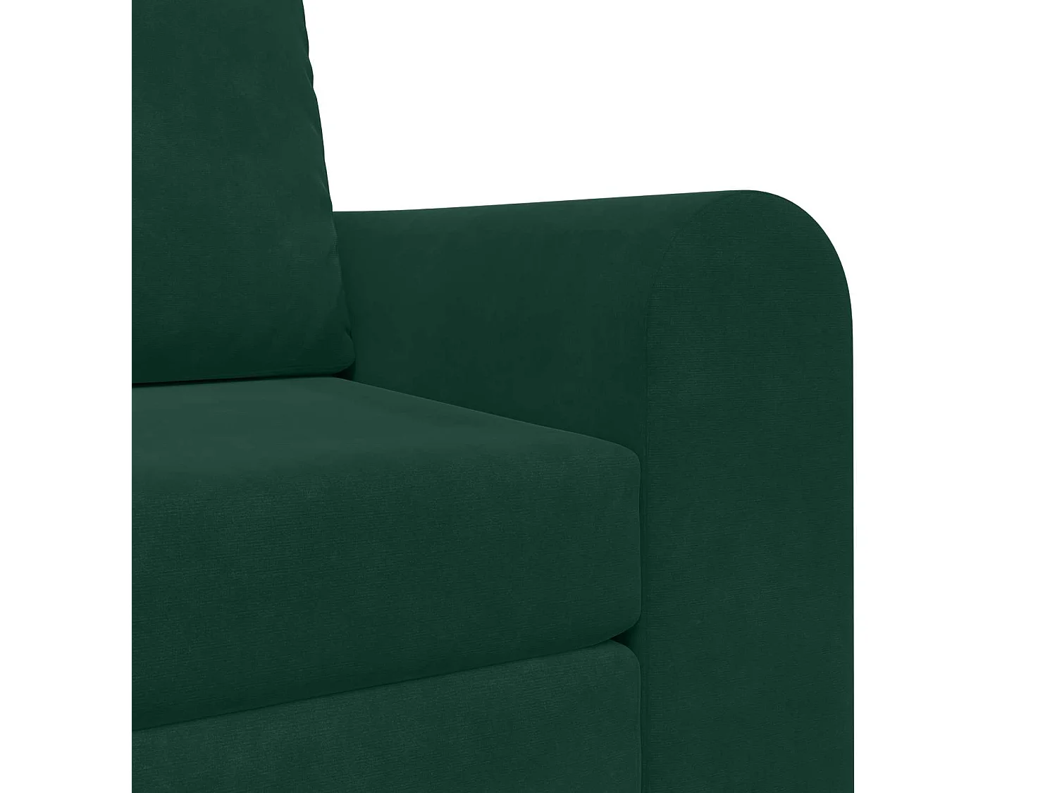 Canapé-Lit Vert foncé 98 x 71 x 83 cm Velours