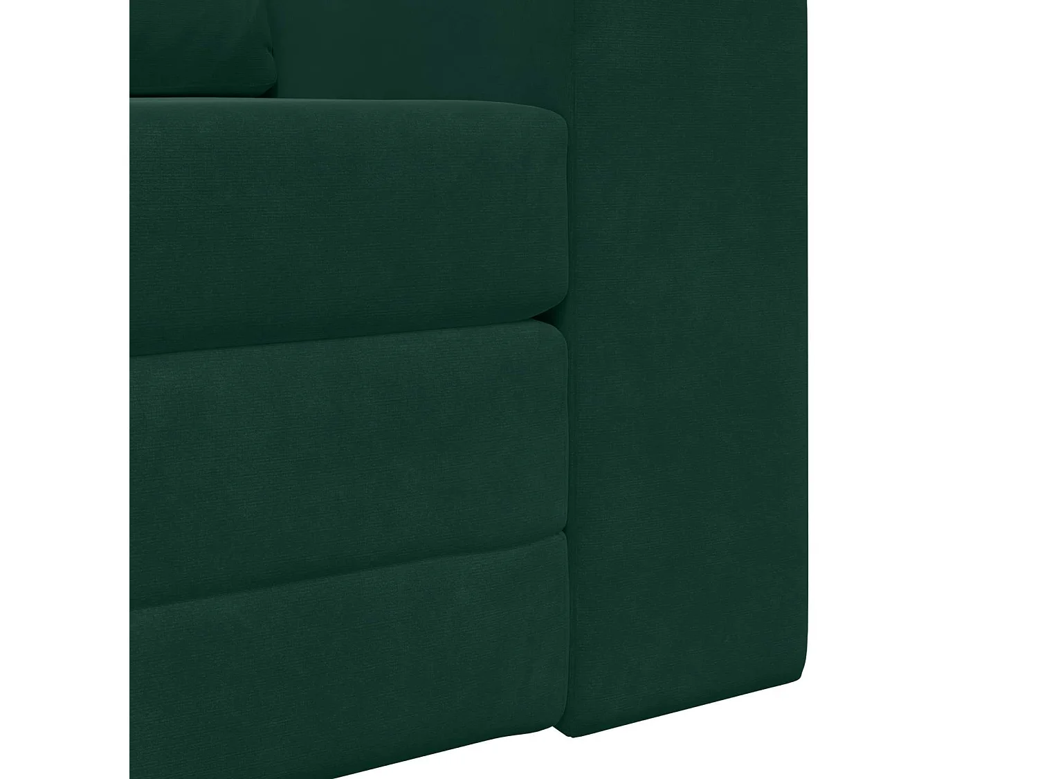 Canapé-Lit Vert foncé 98 x 71 x 83 cm Velours