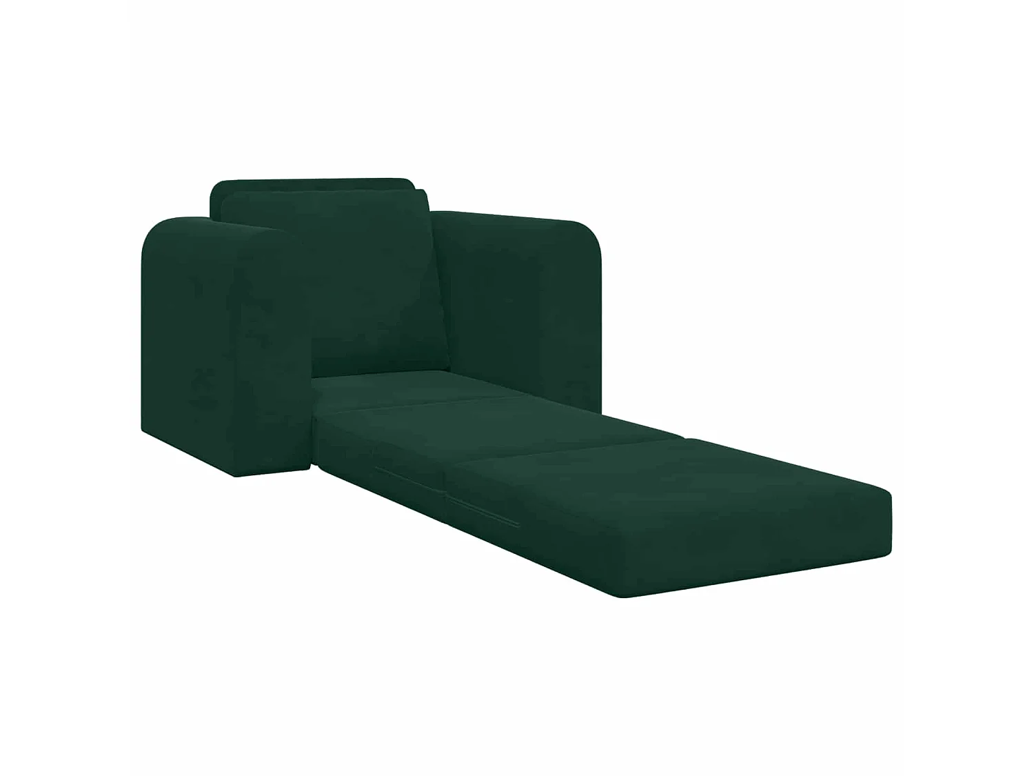 Canapé-Lit Vert foncé 98 x 71 x 83 cm Velours