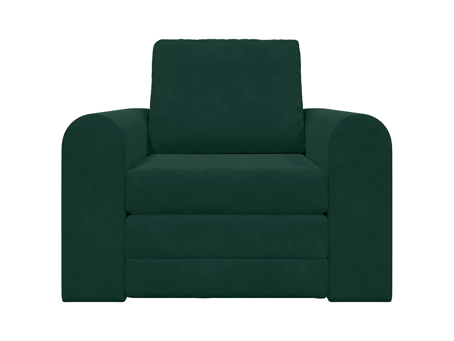 Canapé-Lit Vert foncé 98 x 71 x 83 cm Velours