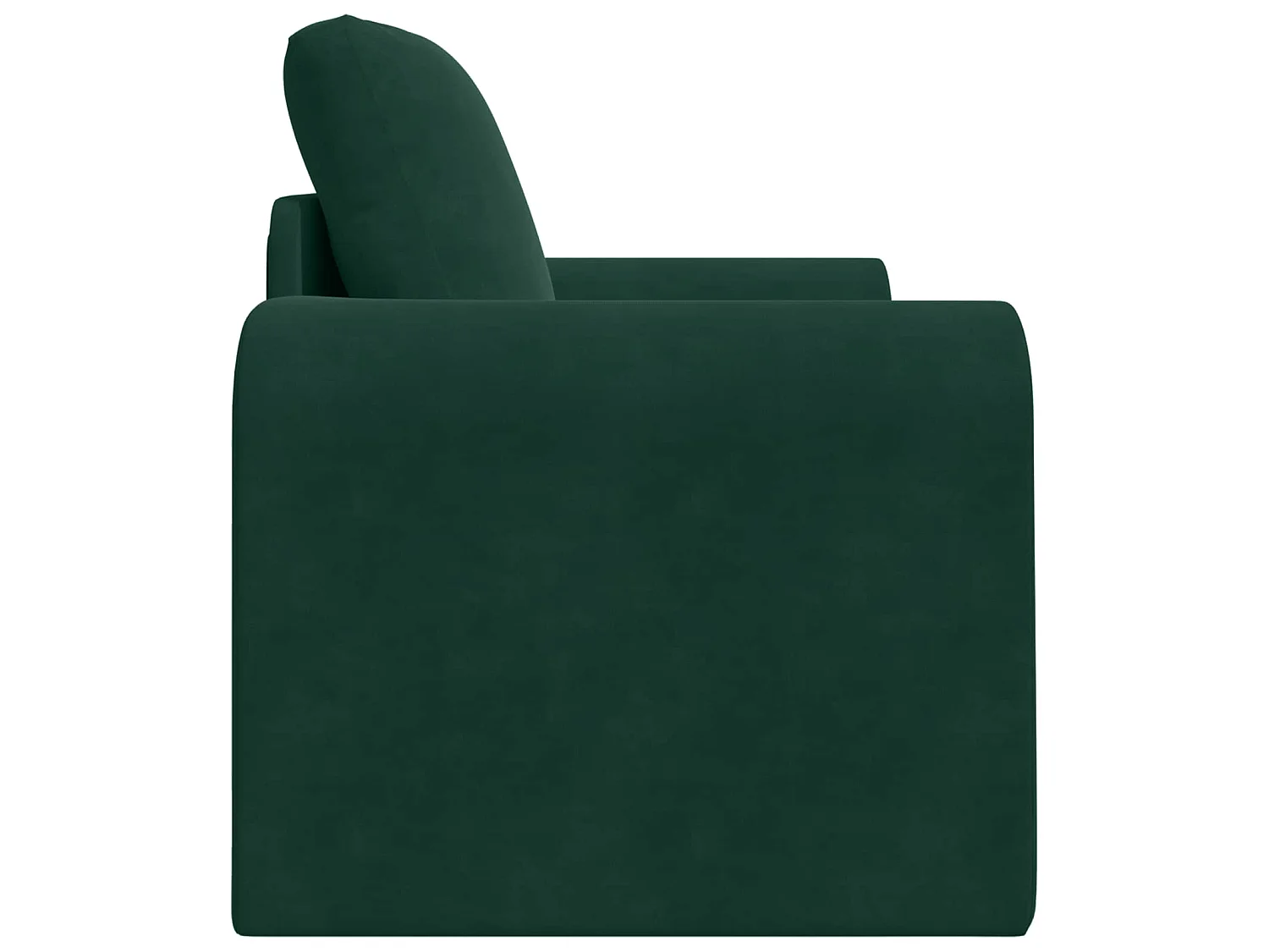 Canapé-Lit Vert foncé 98 x 71 x 83 cm Velours