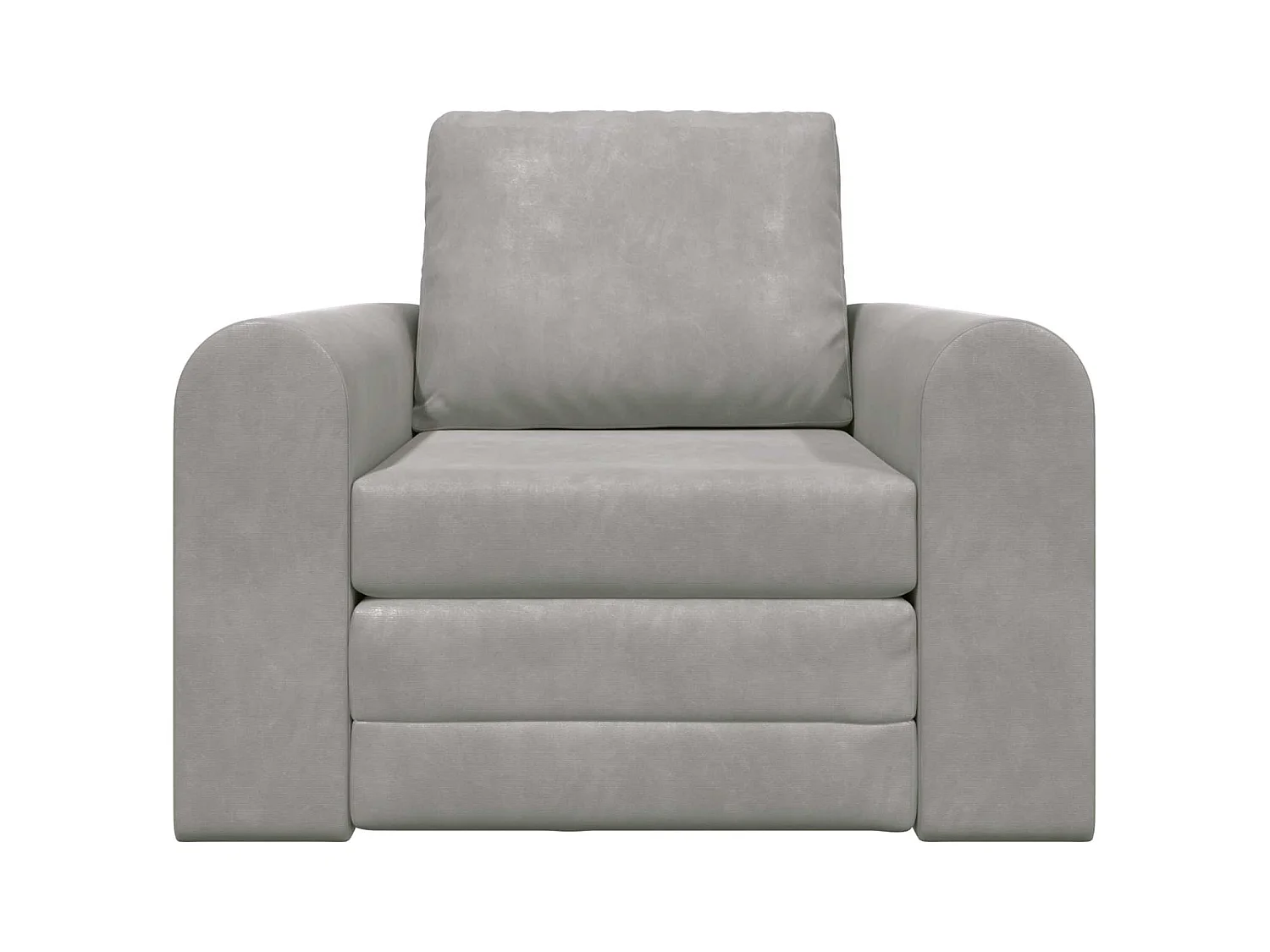 Canapé-Lit Gris clair 98 x 71 x 83 cm Velours