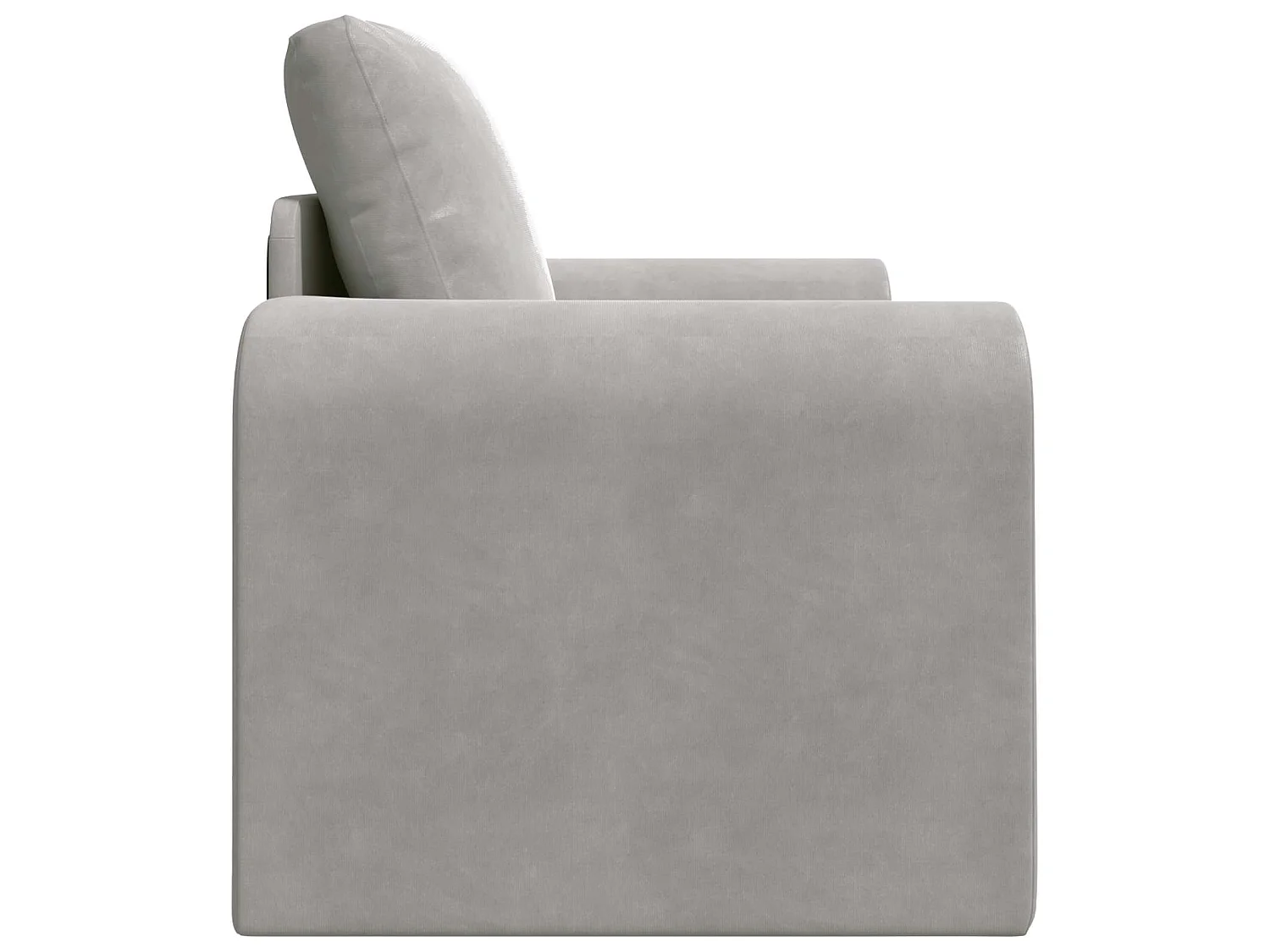 Canapé-Lit Gris clair 98 x 71 x 83 cm Velours