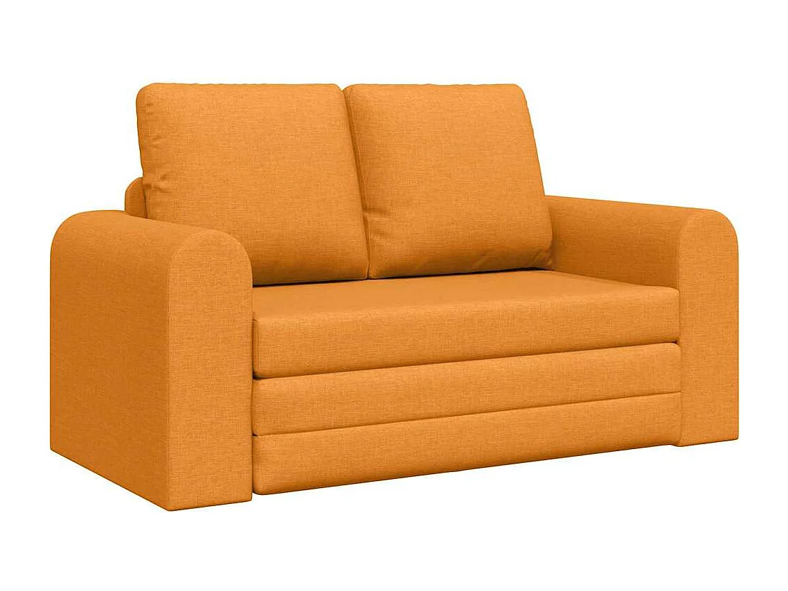 Sofá-Cama Amarelo-escuro 148 x 71 x 83 cm tecido