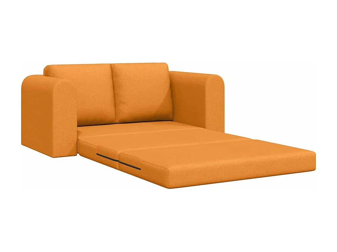 Sofá-Cama Amarelo-escuro 148 x 71 x 83 cm tecido