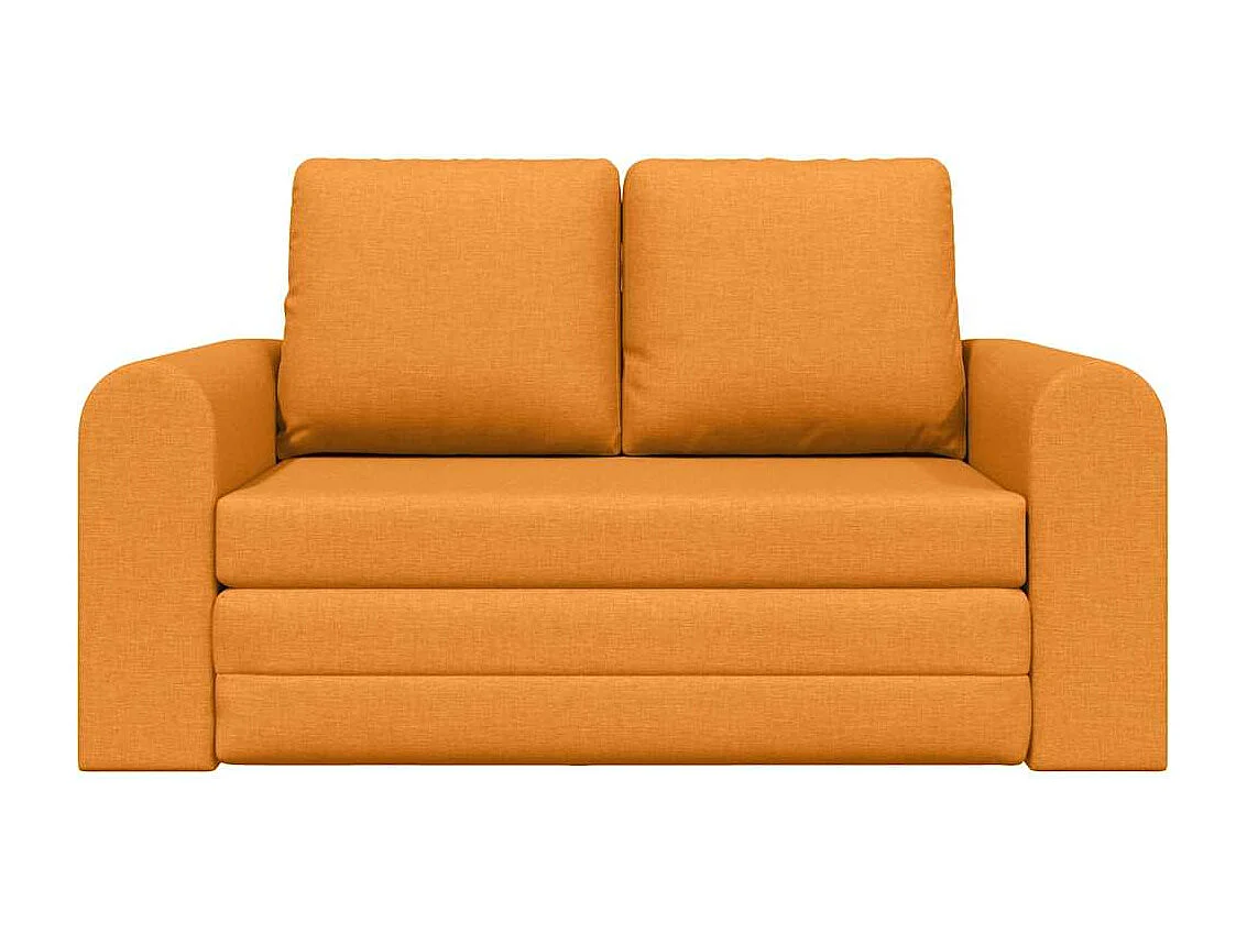 Sofá-Cama Amarelo-escuro 148 x 71 x 83 cm tecido