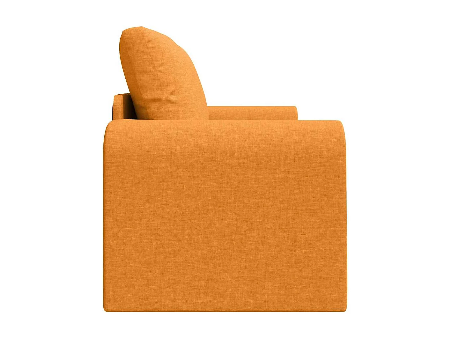 Sofá-Cama Amarelo-escuro 148 x 71 x 83 cm tecido
