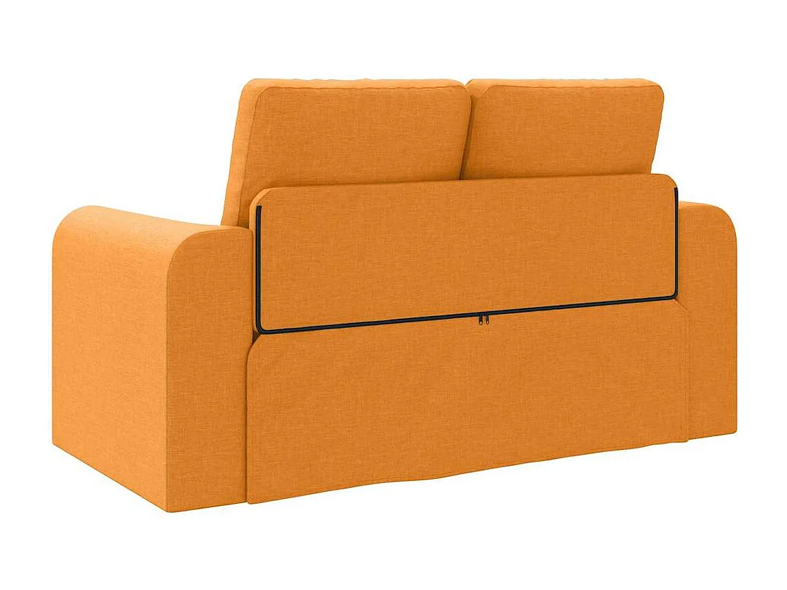 Sofá-Cama Amarelo-escuro 148 x 71 x 83 cm tecido