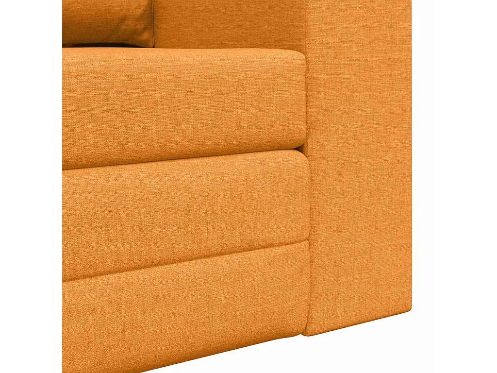 Sofá-Cama Amarelo-escuro 148 x 71 x 83 cm tecido