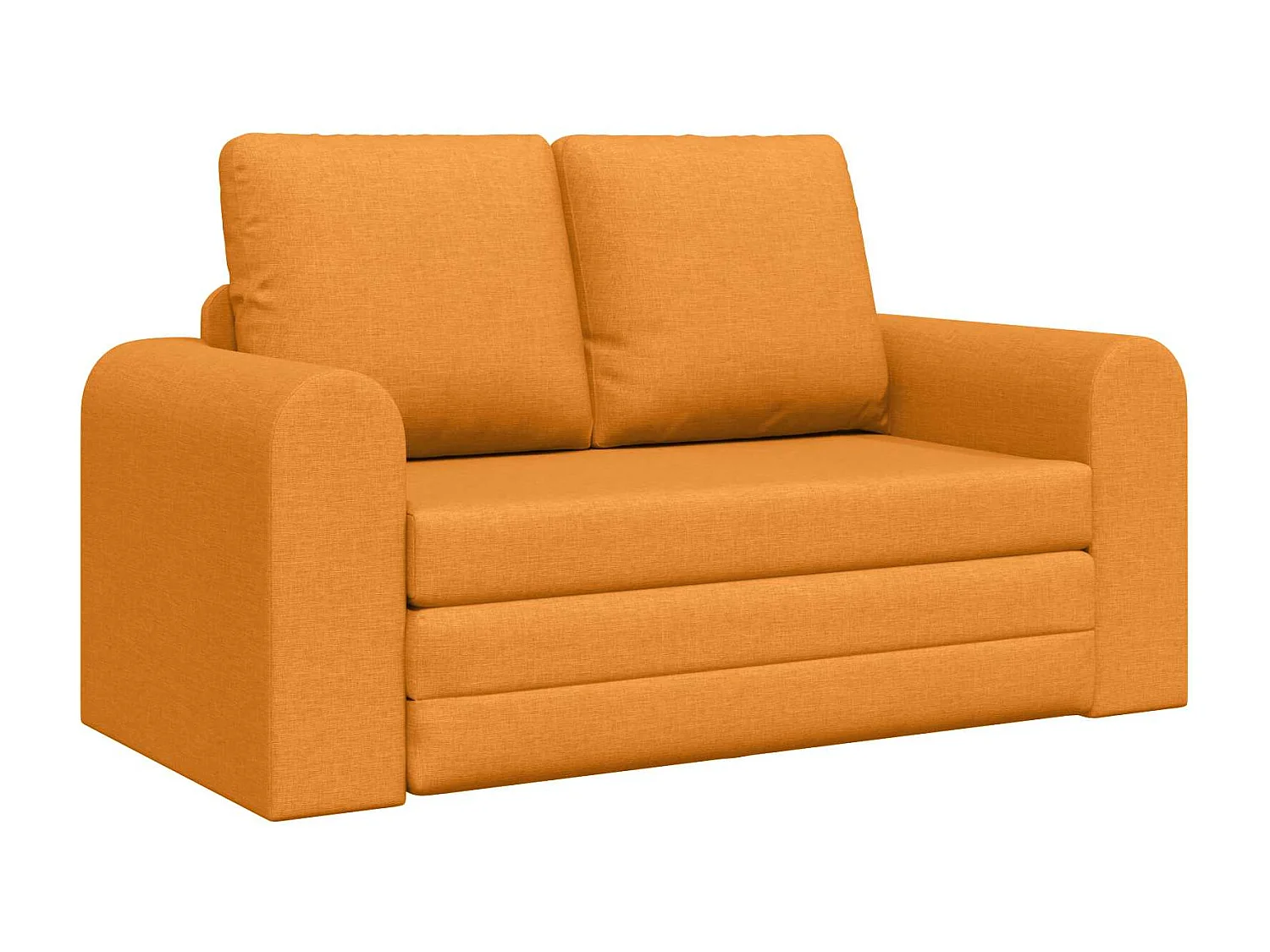 Slaapbank 60cm Donkergeel Stof