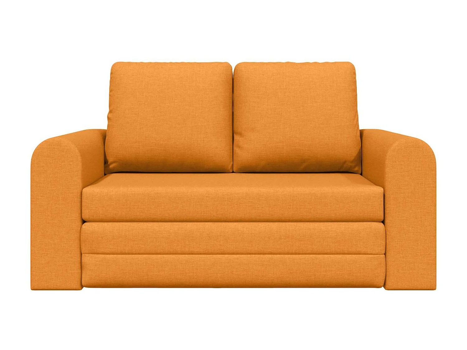 Slaapbank 60cm Donkergeel Stof