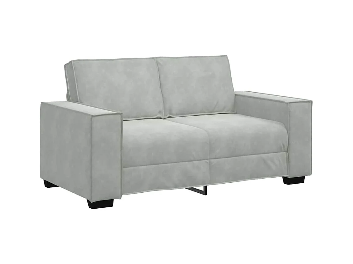 Ensemble de Canapés 3 pcs Gris 220 x 78 x 84 cm Velours