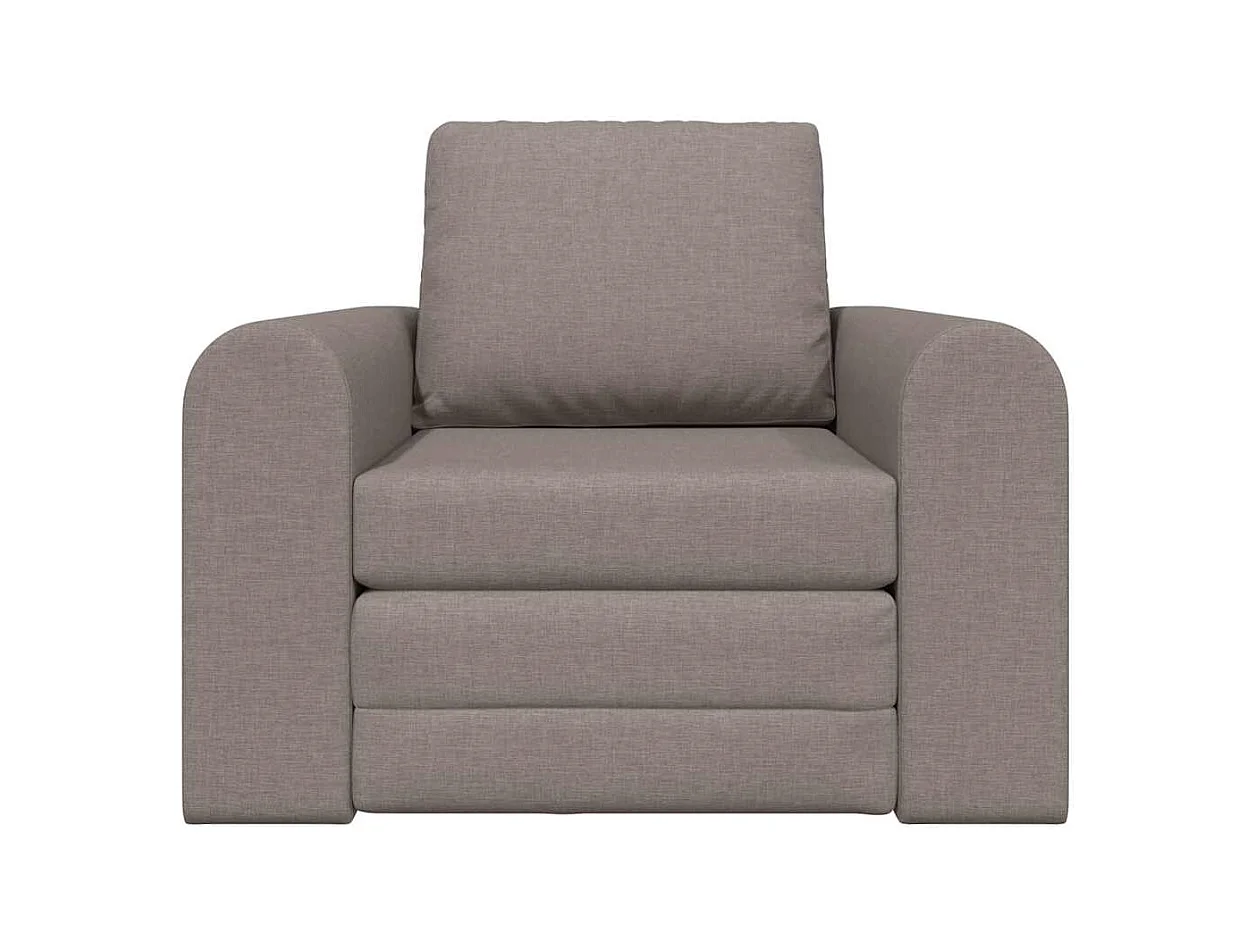 Canapé-Lit Taupe 98 x 71 x 83 cm tissu