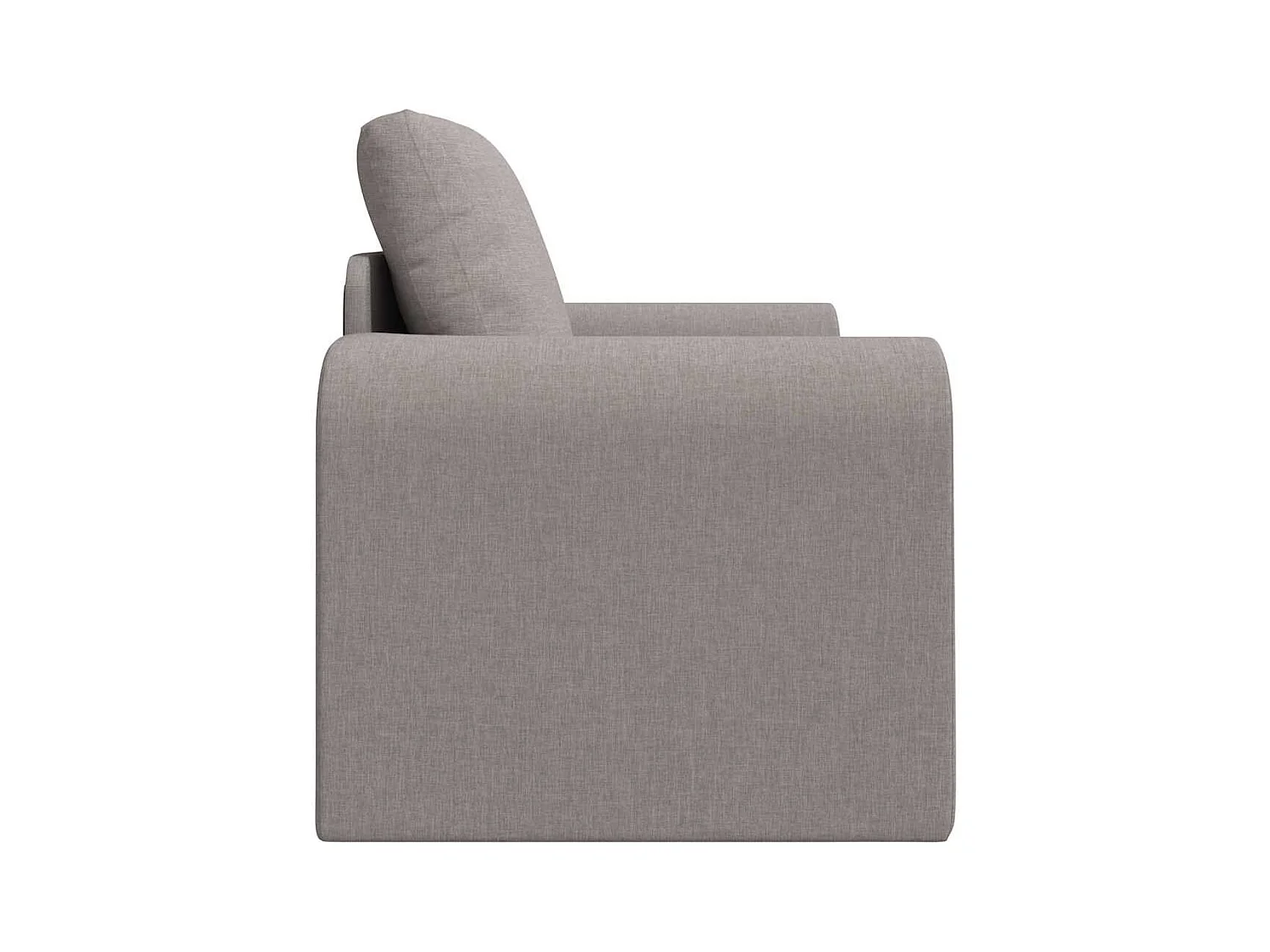 Canapé-Lit Taupe 98 x 71 x 83 cm tissu