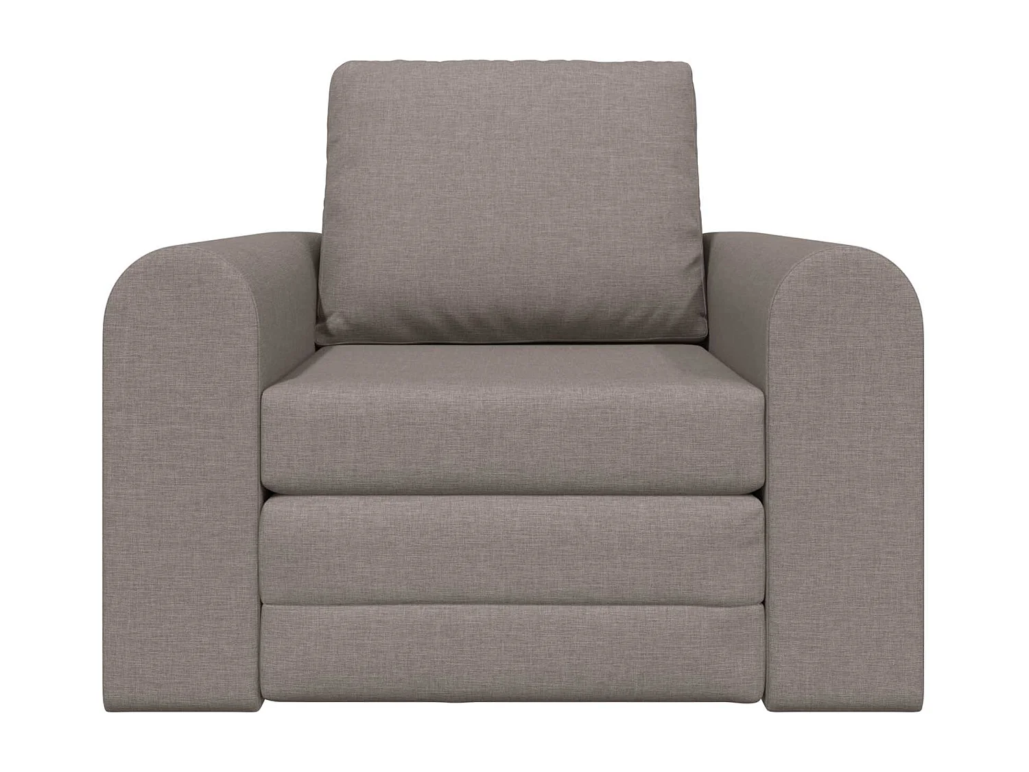 Canapé-Lit Taupe 98 x 71 x 83 cm tissu