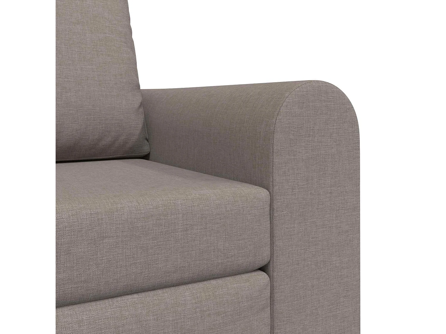 Canapé-Lit Taupe 98 x 71 x 83 cm tissu