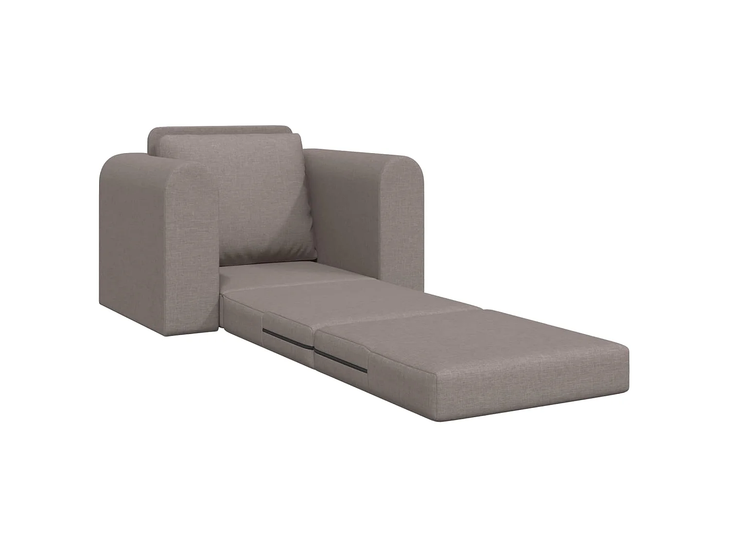 Canapé-Lit Taupe 98 x 71 x 83 cm tissu