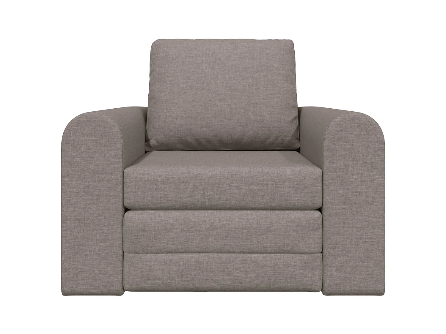 Canapé-Lit Taupe 98 x 71 x 83 cm tissu