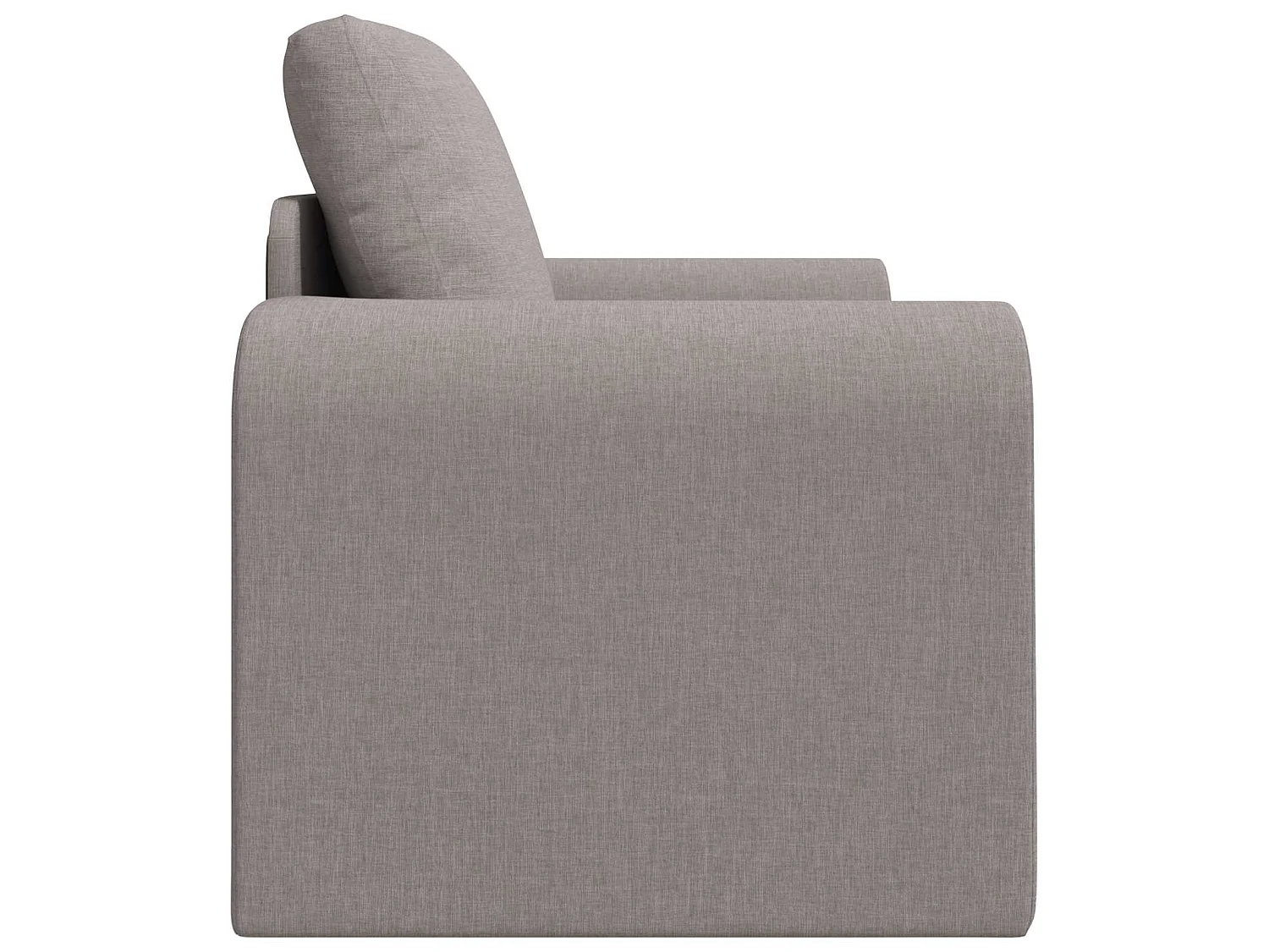 Canapé-Lit Taupe 98 x 71 x 83 cm tissu