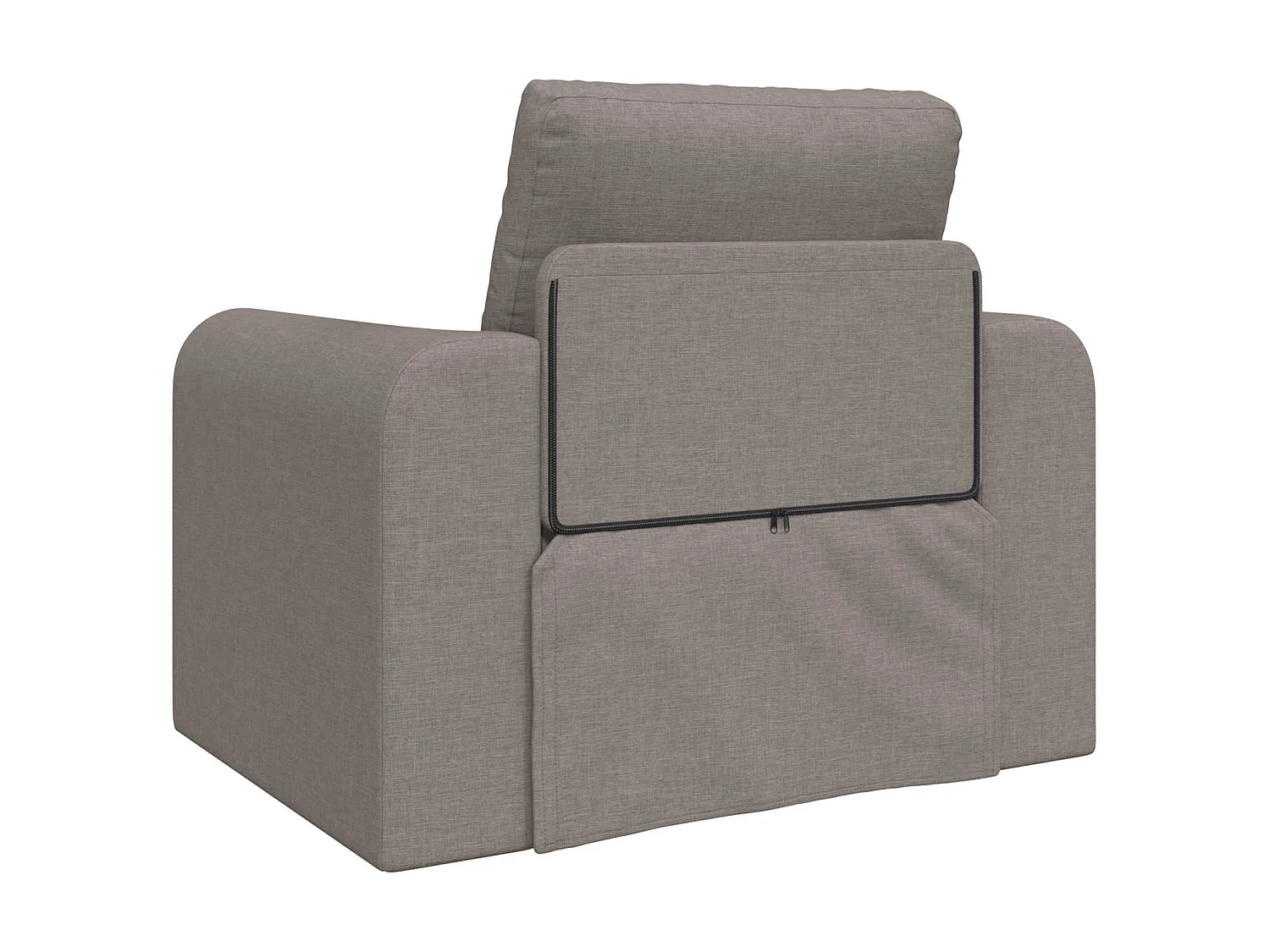 Canapé-Lit Taupe 98 x 71 x 83 cm tissu