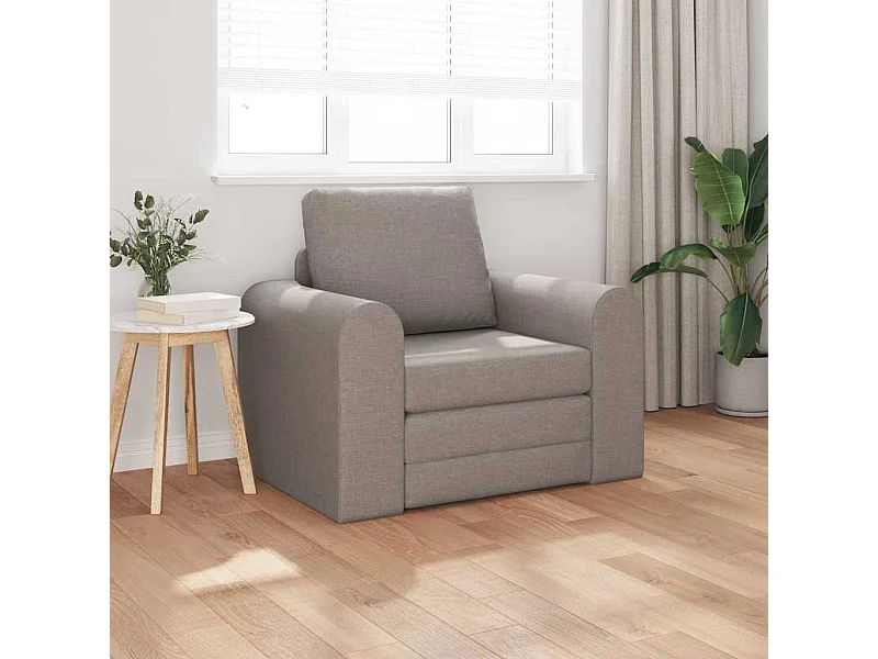 Canapé-Lit Taupe 98 x 71 x 83 cm Velours