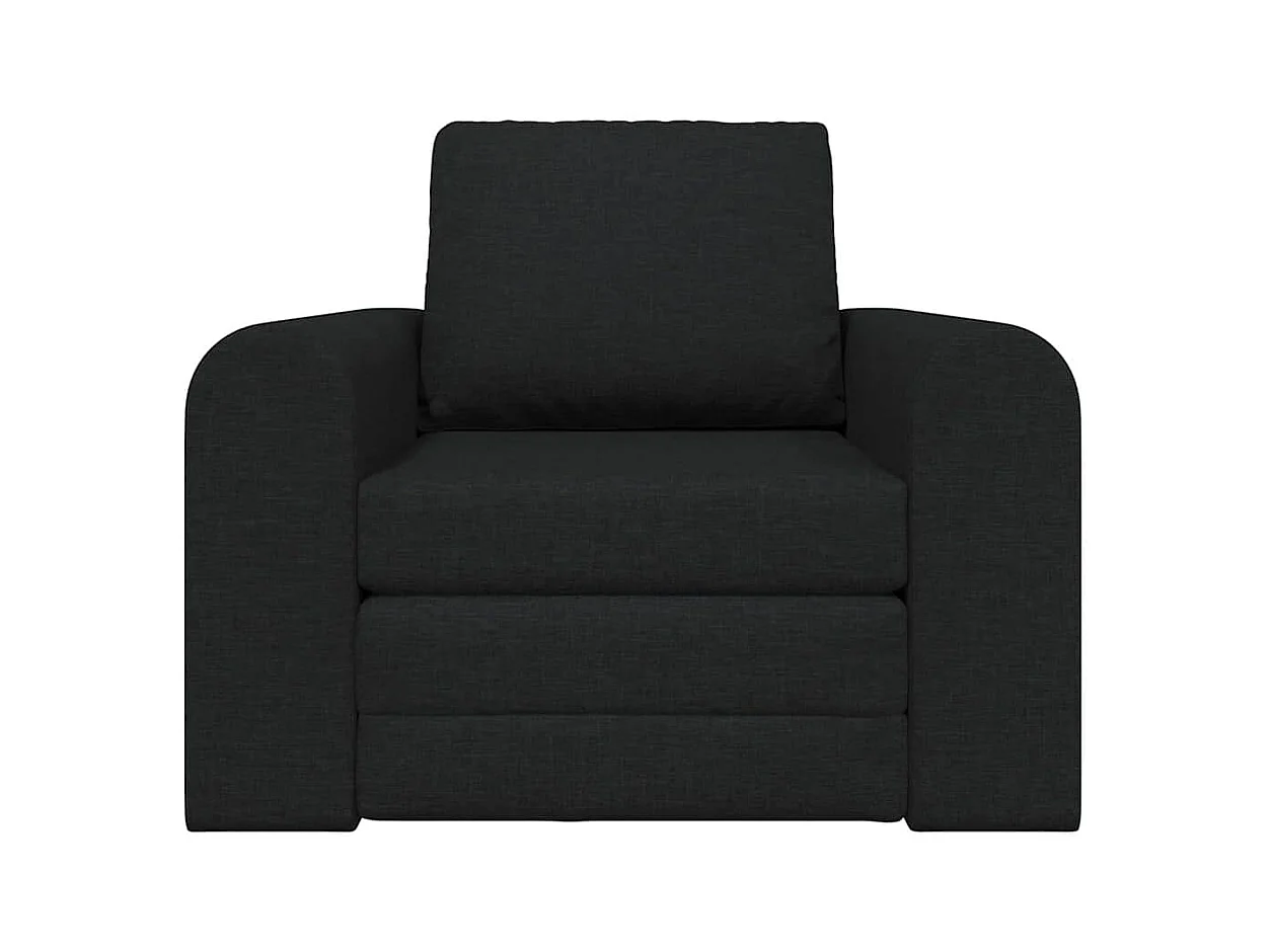 Sofa Bett Schwarz 98 x 71 x 83 cm Stoff