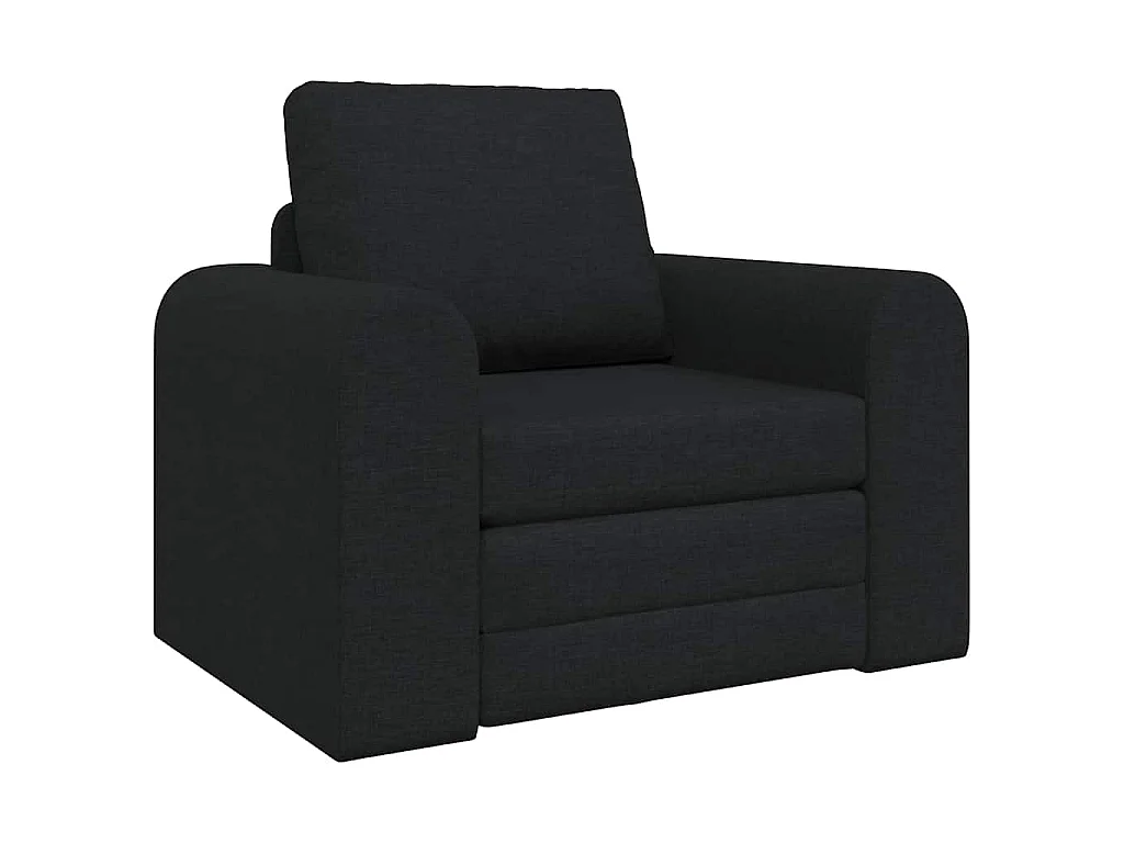 Schlafsofa Schwarz 98 x 71 x 83 cm Stoff