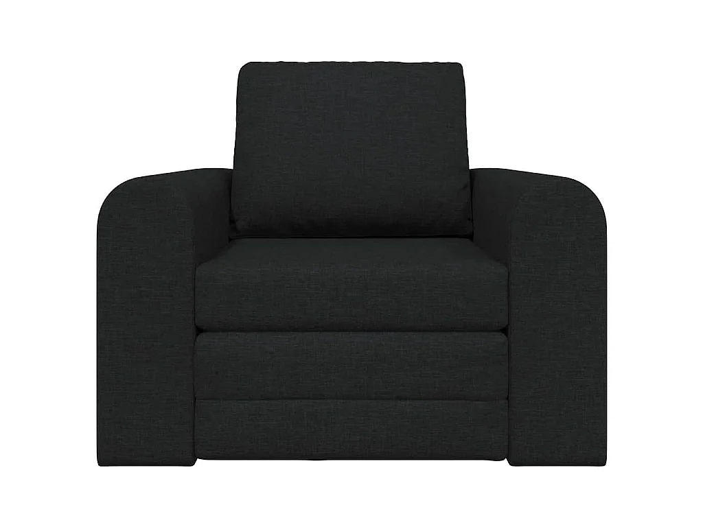 Schlafsofa Schwarz 98 x 71 x 83 cm Stoff