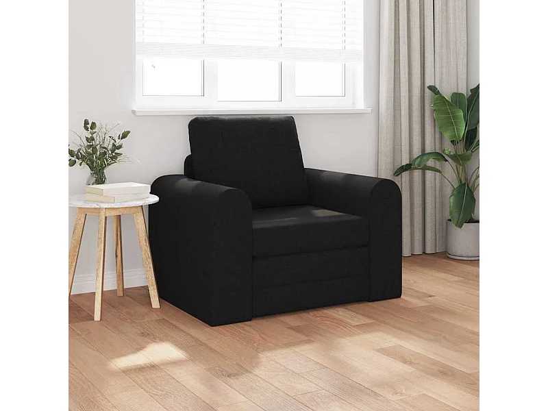 Schlafsofa Schwarz 98 x 71 x 83 cm Samt