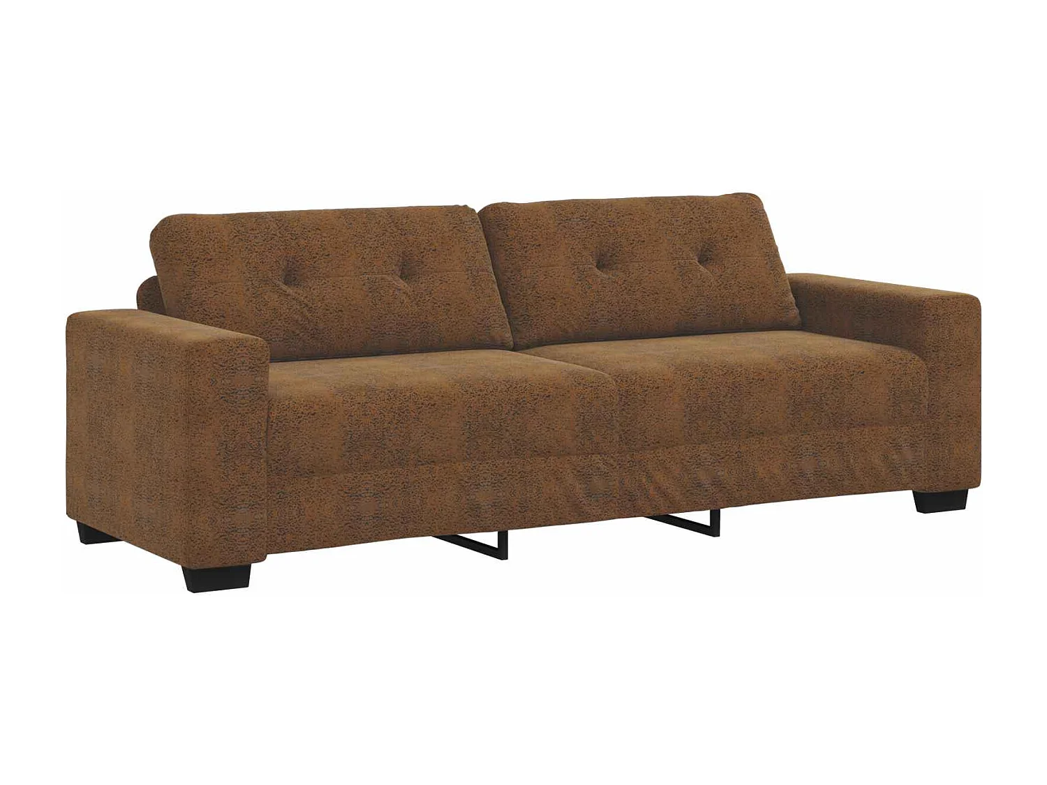 | Sofa Set | mit Kissen mit Kissen Grau Stoff