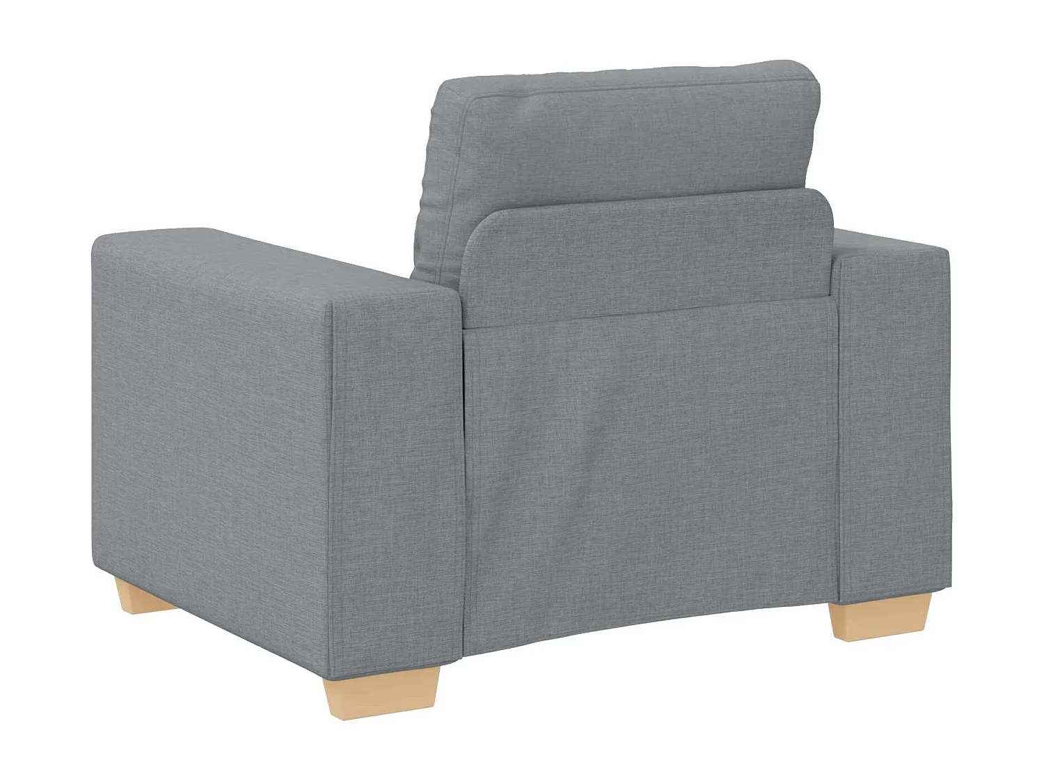 | Sofa Set | mit Kissen mit Kissen Grau Stoff