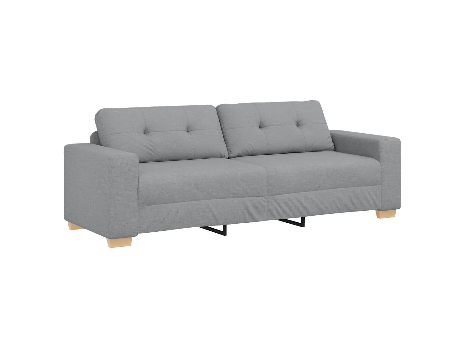 | Bankstel | met kussen met kussen Grijs Stof