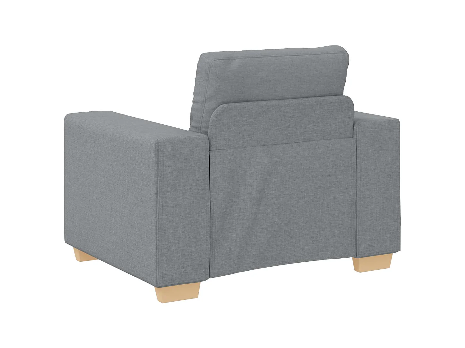 | Bankstel | met kussen met kussen Grijs Stof