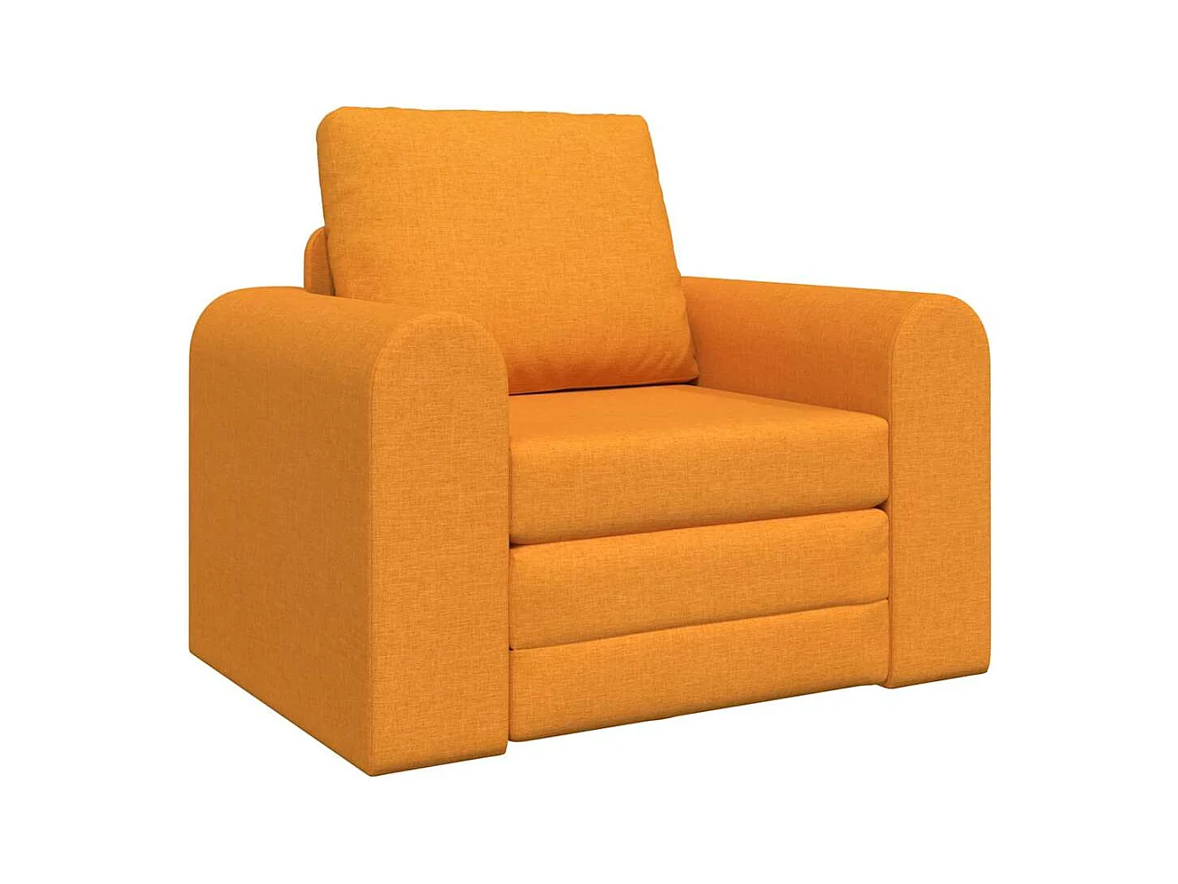 Canapé-Lit Jaune foncé 98 x 71 x 83 cm tissu