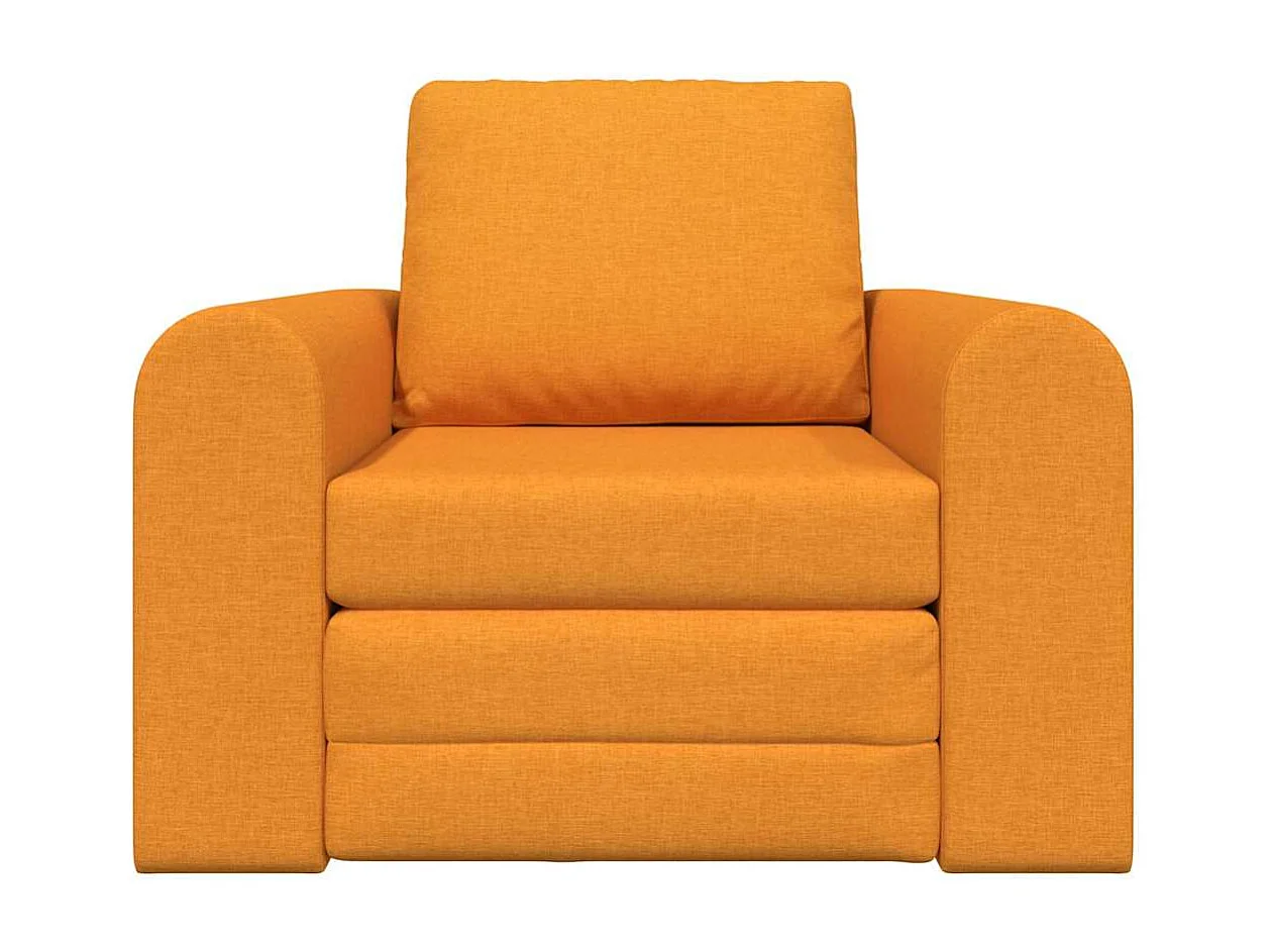 Canapé-Lit Jaune foncé 98 x 71 x 83 cm Velours