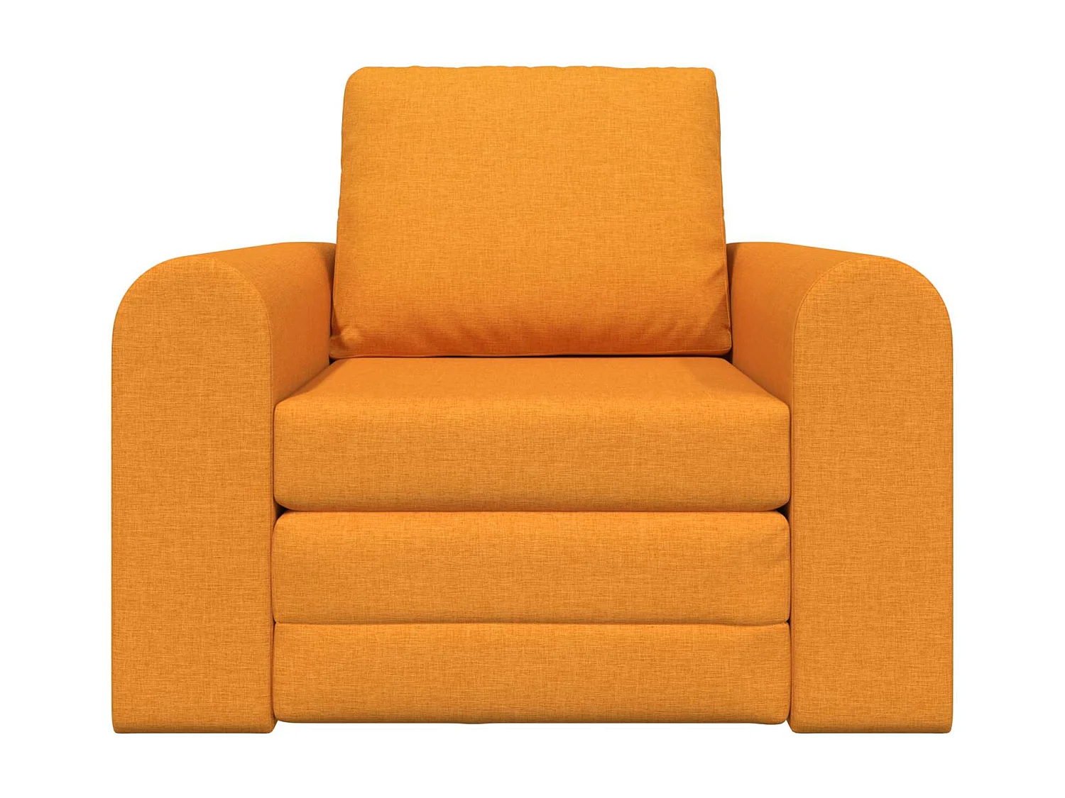 Schlafsofa Dunkelgelb 98 x 71 x 83 cm Stoff