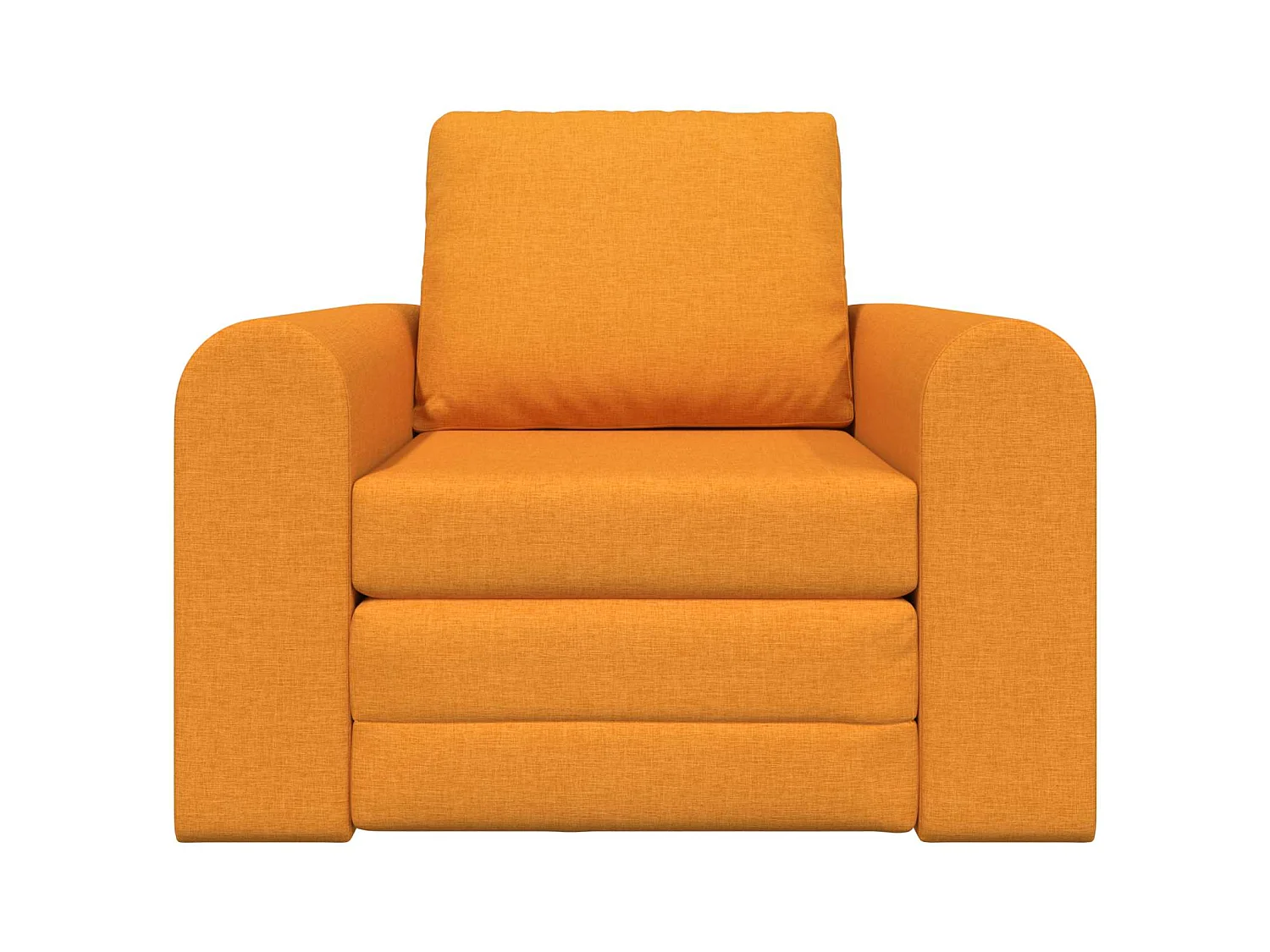 Slaapbank Donkergeel 98 x 71 x 83 cm Stof