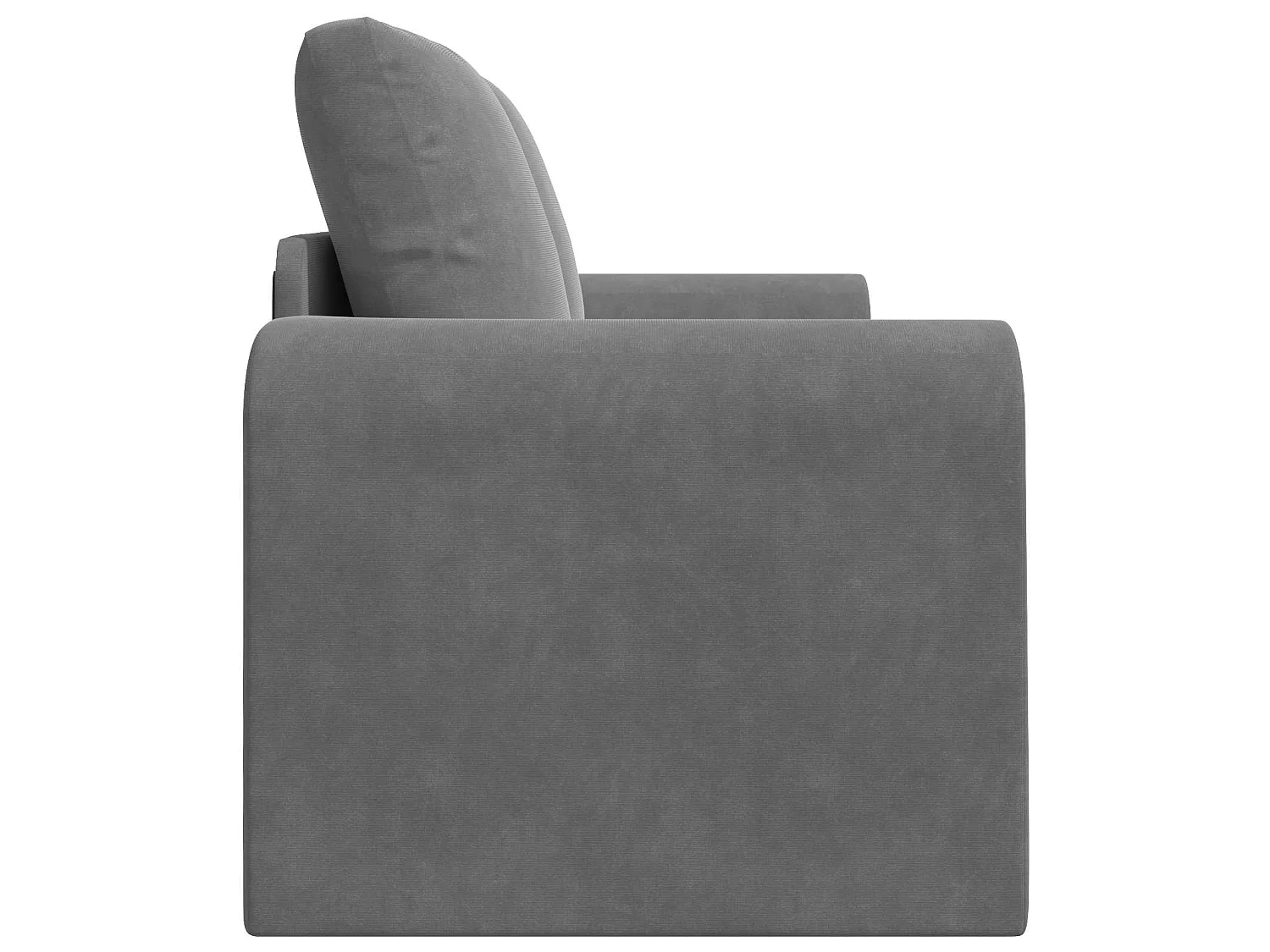 Canapé-Lit Gris foncé 148 x 71 x 83 cm Velours