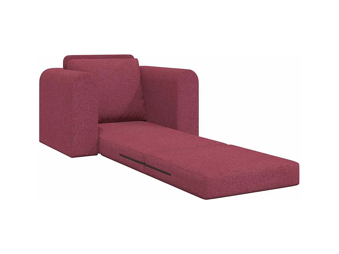 Canapé-Lit Rouge bordeaux 98 x 71 x 83 cm tissu