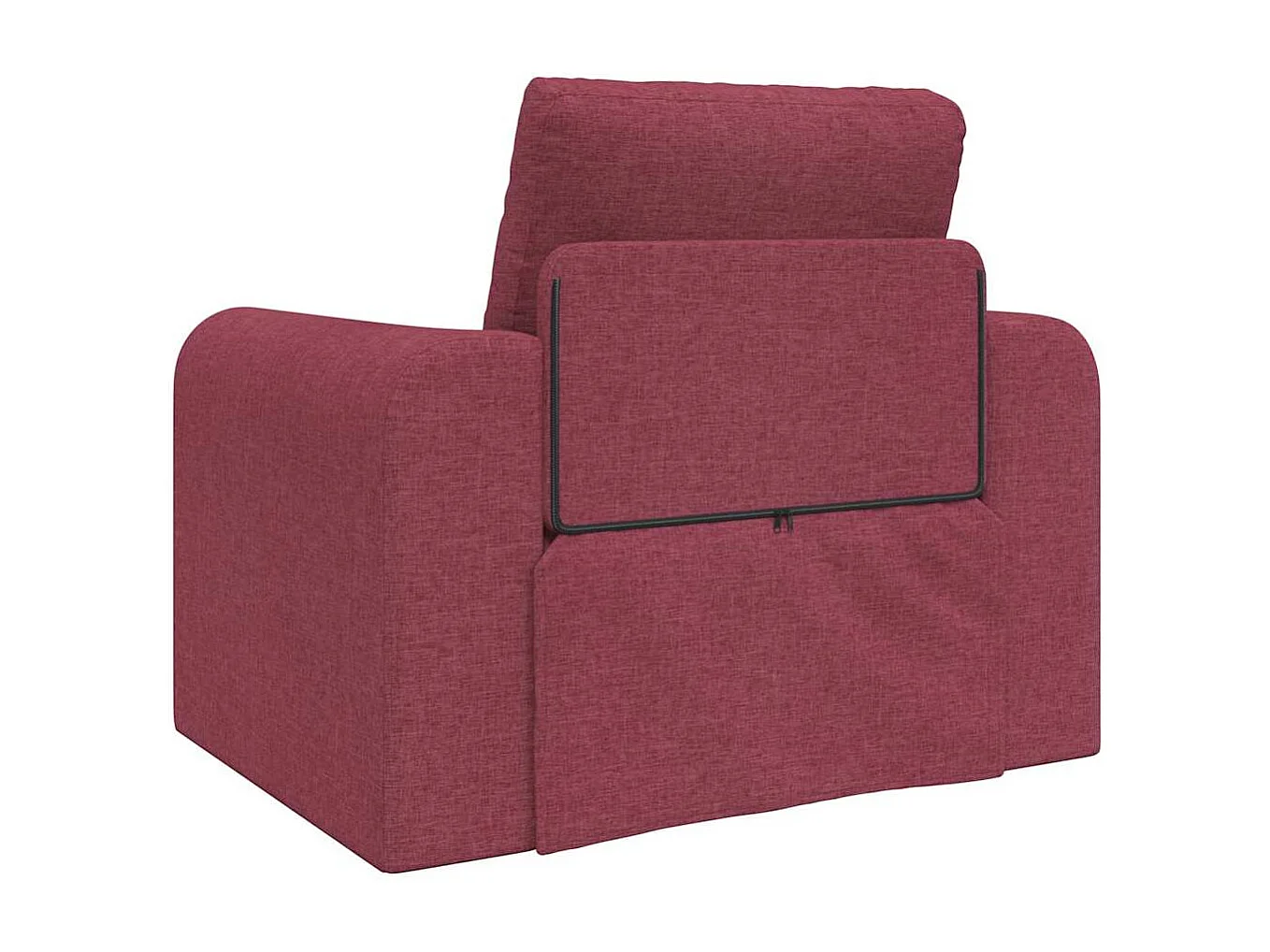 Sofá cama Rojo vino 98 x 71 x 83 cm Terciopelo