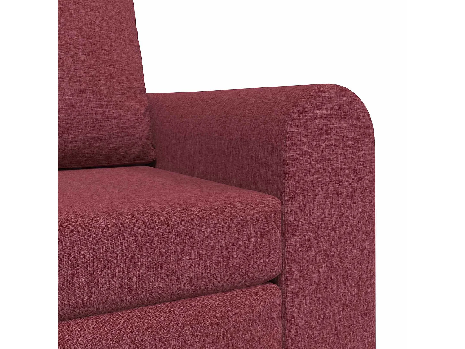 Slaapbank Wijnrood 98 x 71 x 83 cm Stof