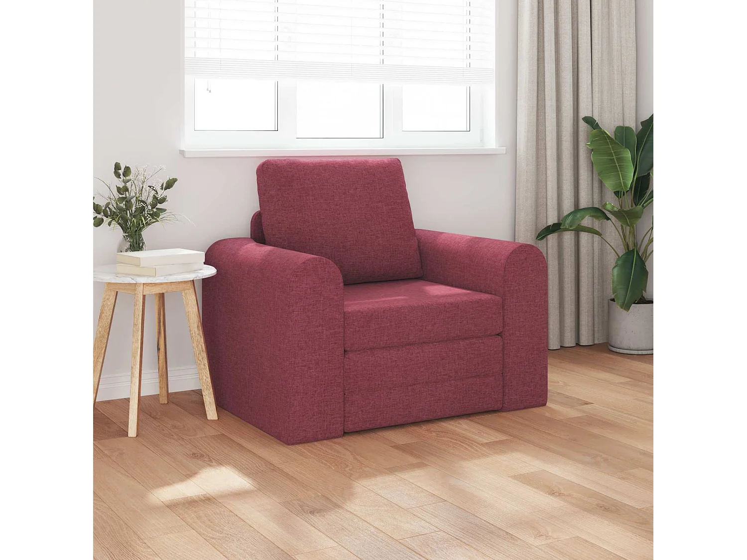 Canapé-Lit Bordeaux 98 x 71 x 83 cm tissu